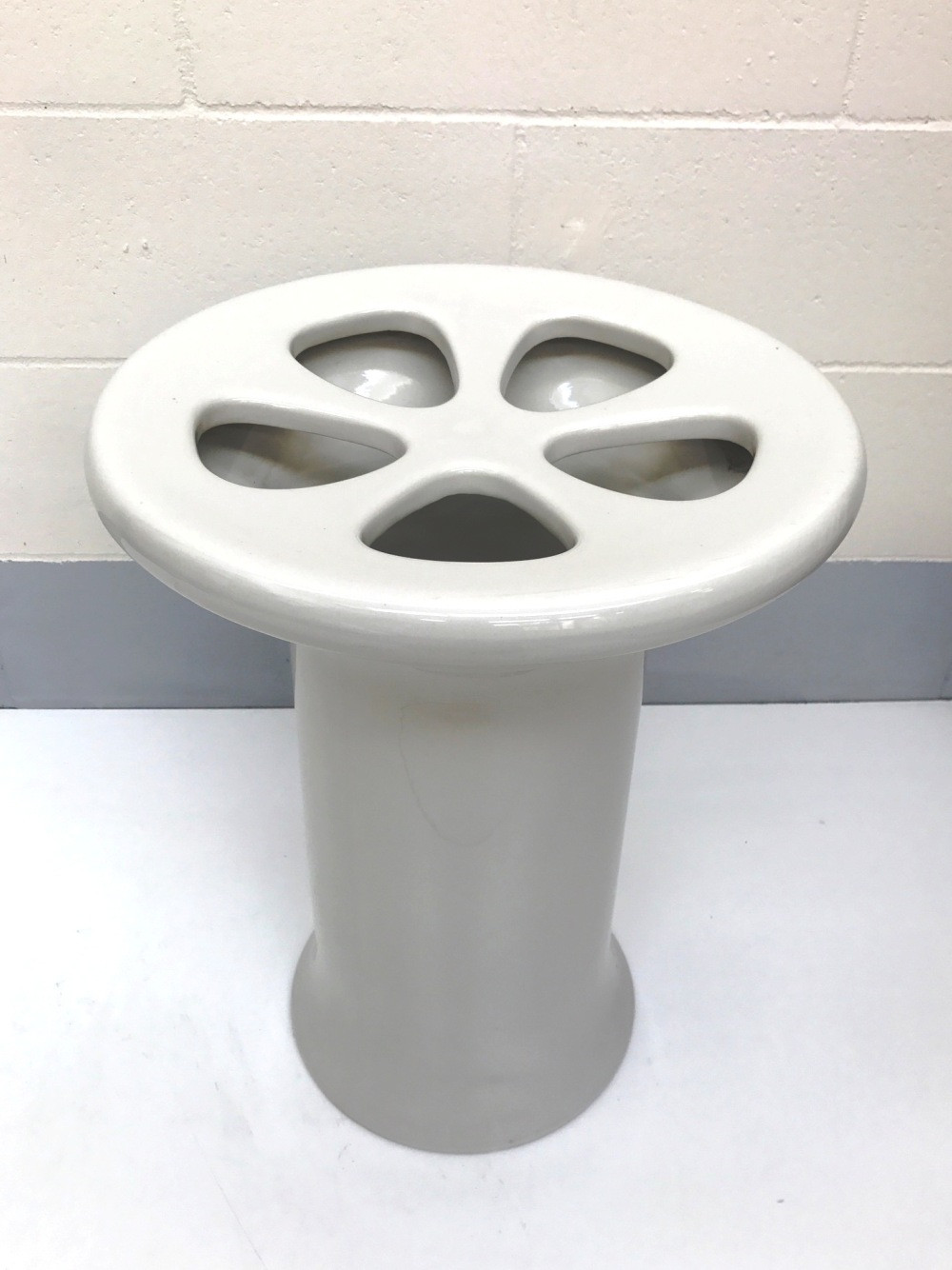 -A. Mangiarotti -Umbrella Stand in Ceramic