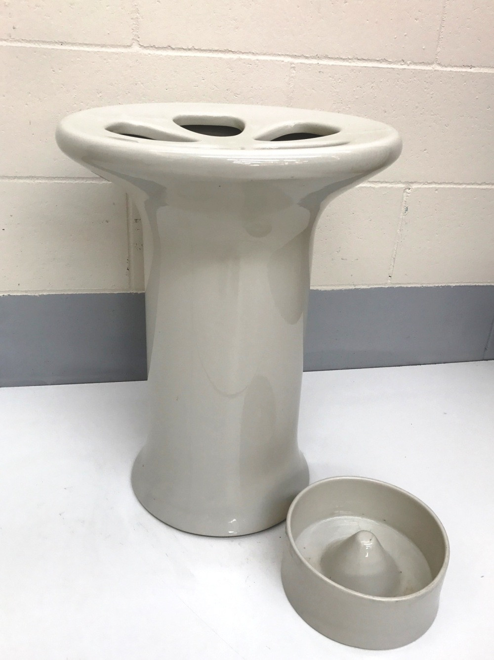 -A. Mangiarotti -Umbrella Stand in Ceramic