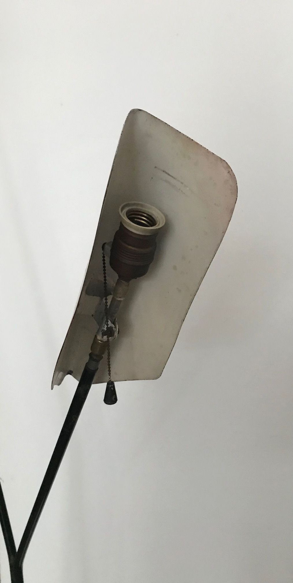 1950s Rare Tall Stilnovo Floor Lamp