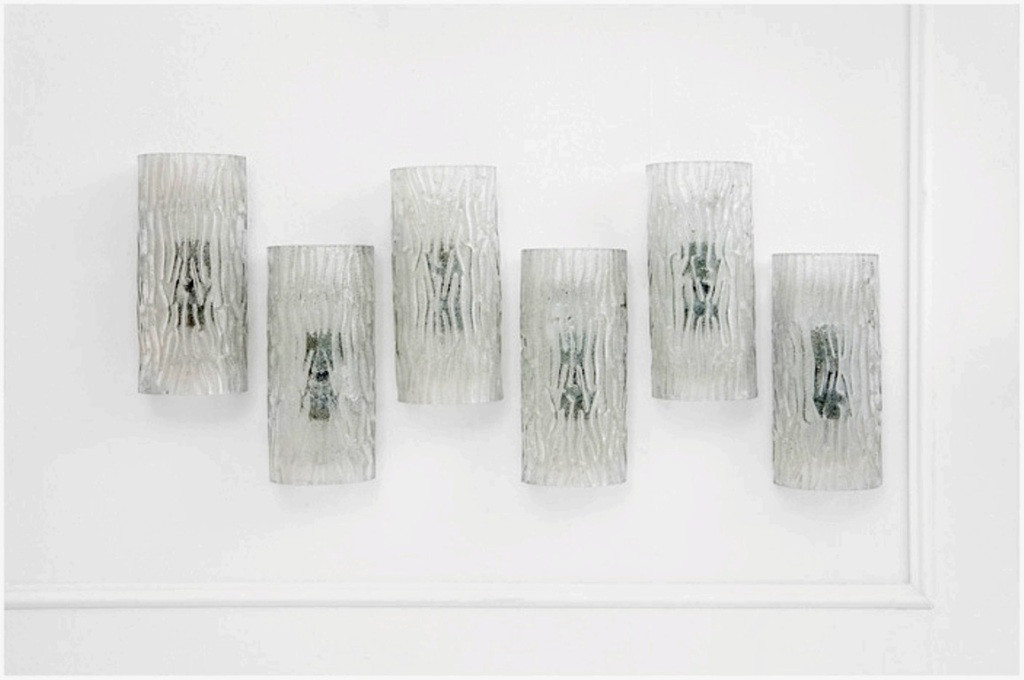 1970's - Set Of Six Wall Lights By Barovier E Toso