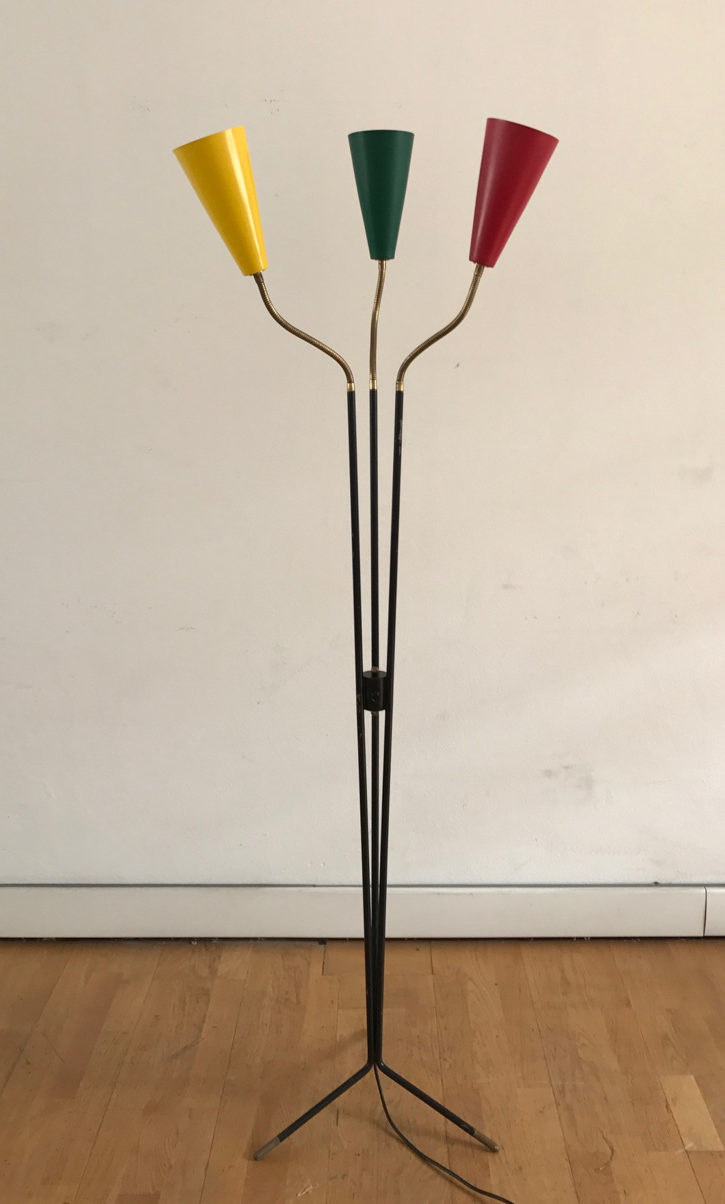 1950s -Stilux -Three Cones Floor Lamp   ITEM ON SALE £ 1050