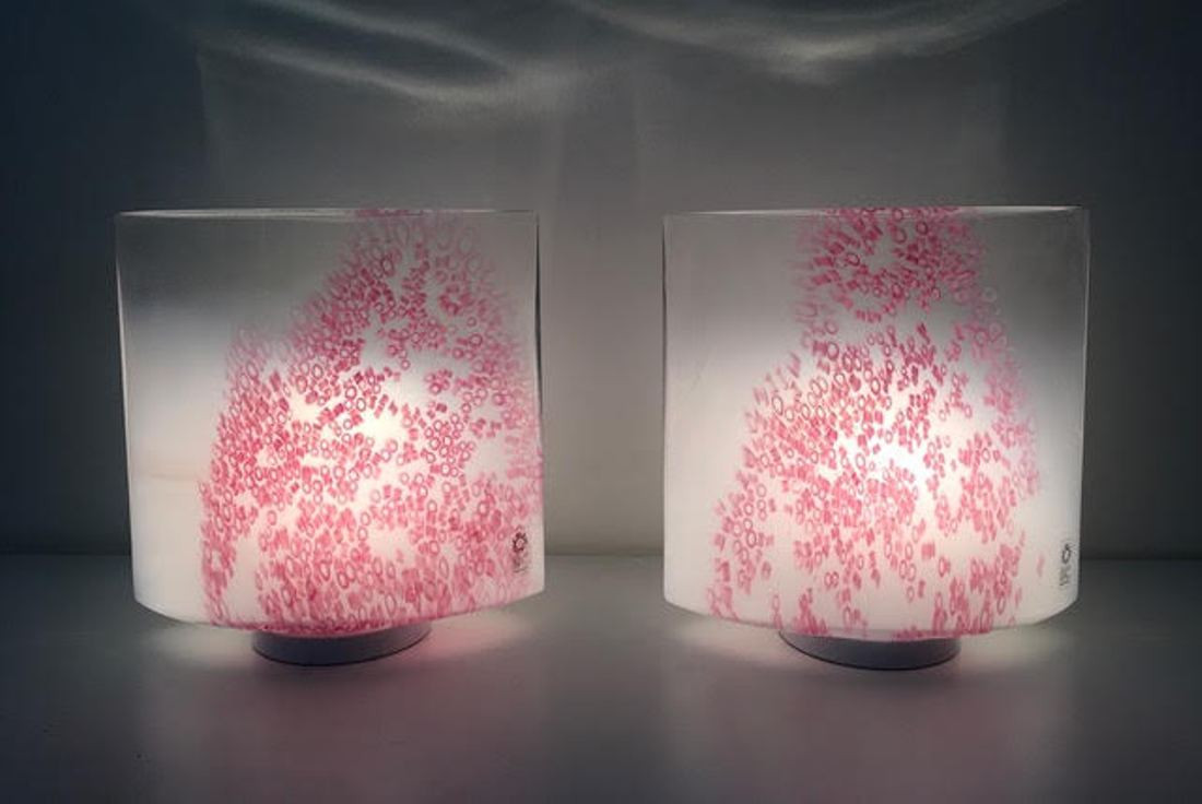 Rare- Idra - Pair of Lamps