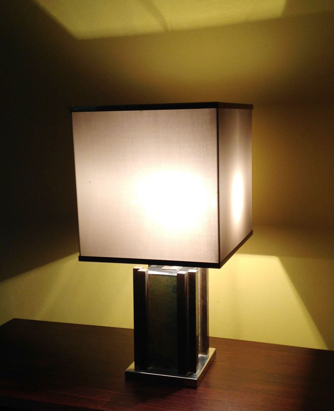 Pair of 1970s rare table lamps by Romeo Rega