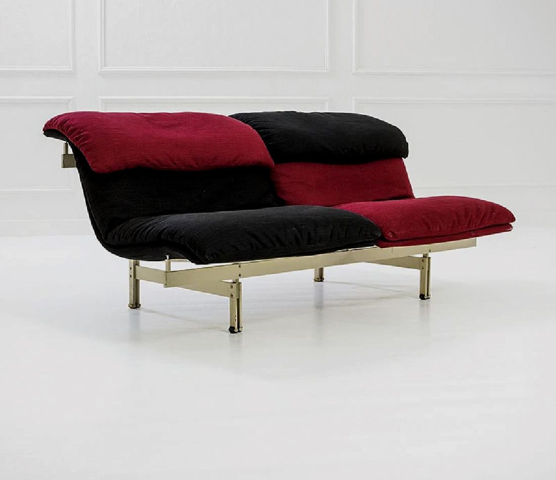 Wave- 2 Seater Sofa by Giovanni Offredi for Saporiti