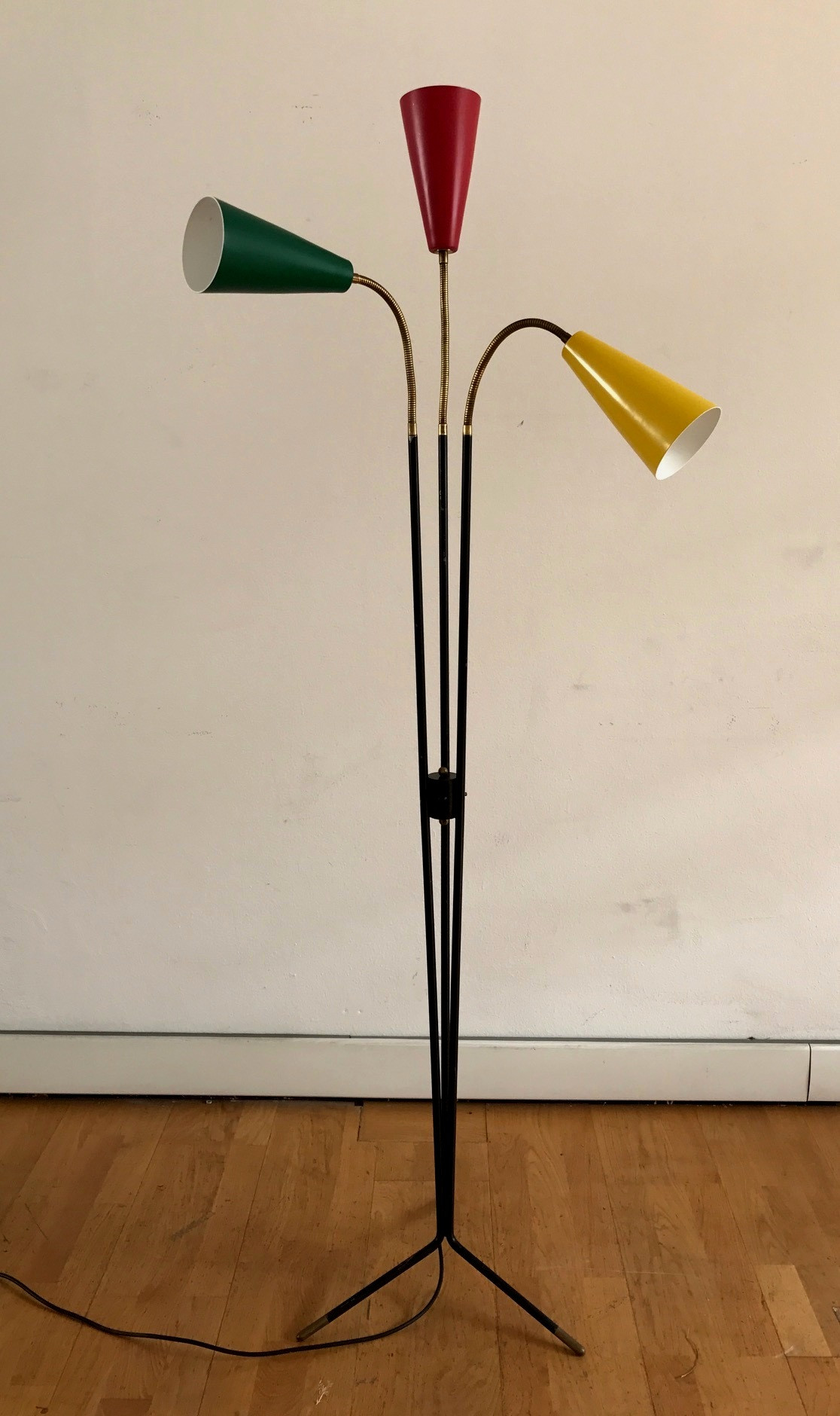 1950s -Stilux -Three Cones Floor Lamp   ITEM ON SALE £ 1050