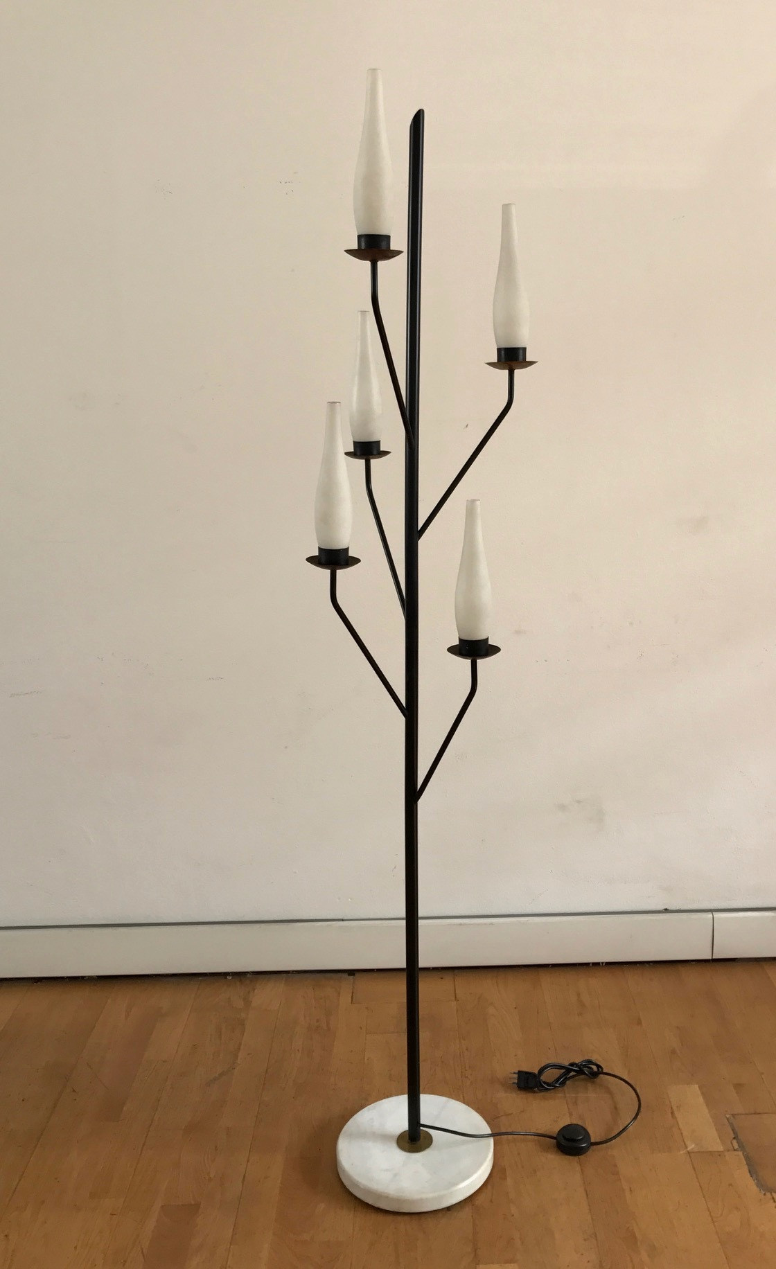 1950s Italian Floor Lamp attr, Stilnovo        ITEM ON SALE £ 1200