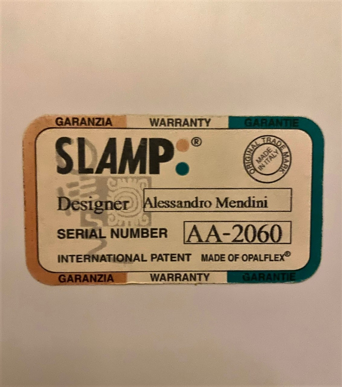 POST MODERN -Wall light/Table Lamp   -SLASMP- 