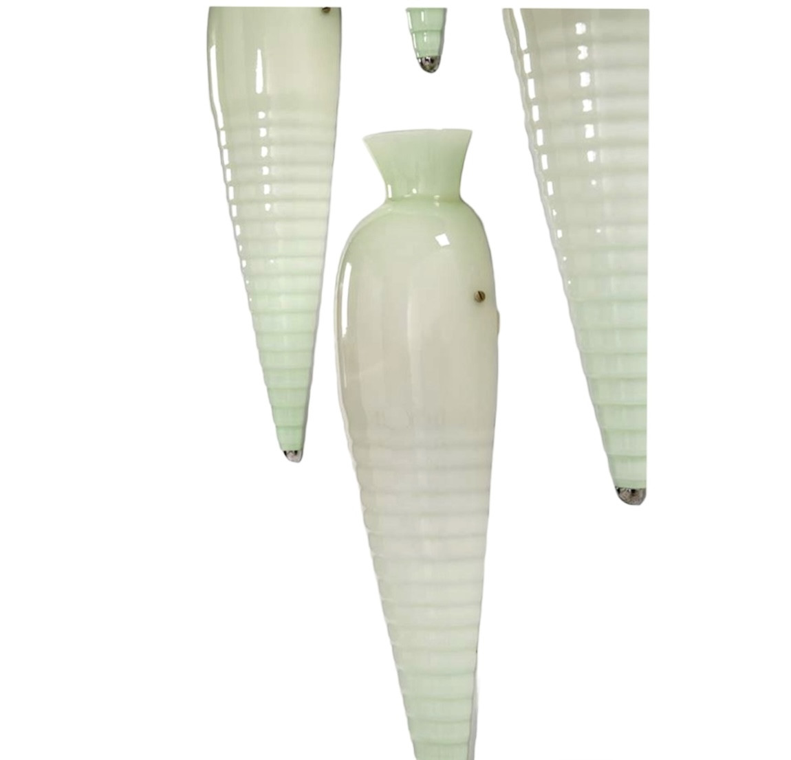 4 Amazing and  Large Wall Lights by Venini 