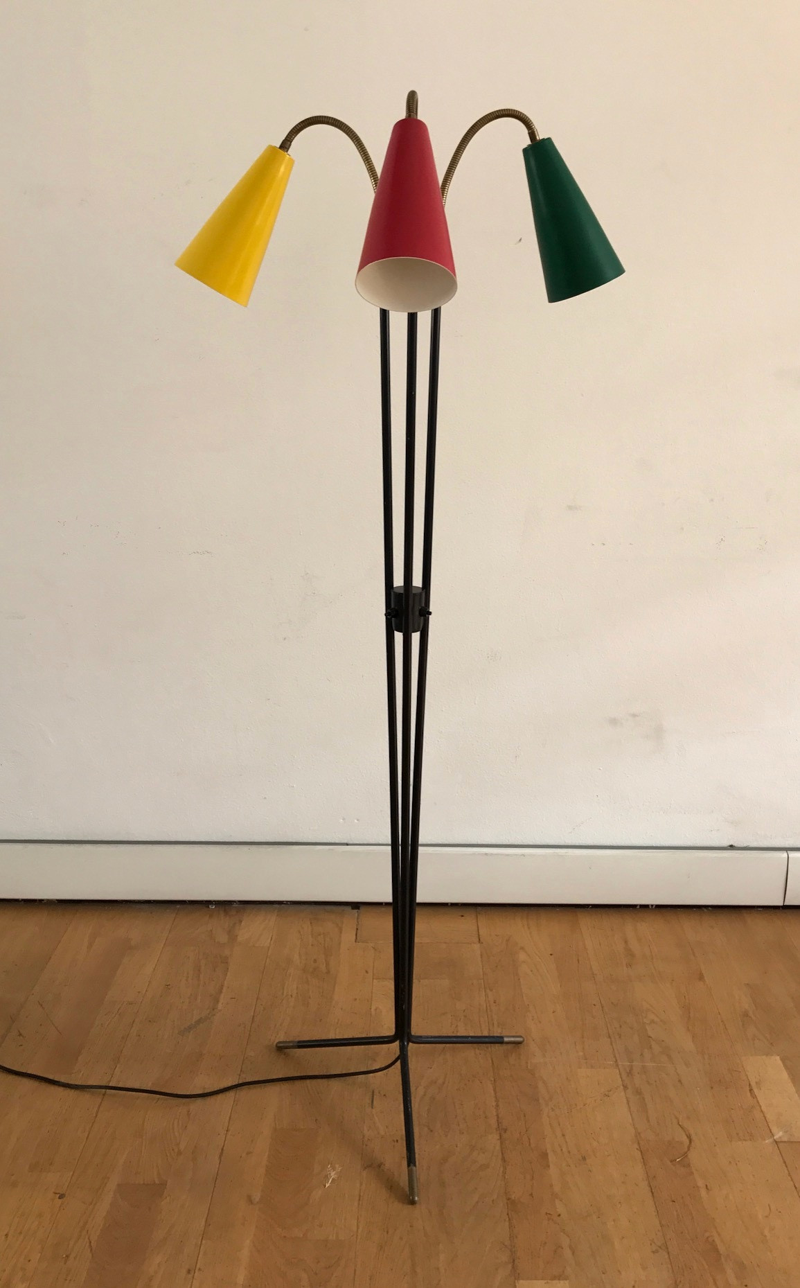 1950s -Stilux -Three Cones Floor Lamp   ITEM ON SALE £ 1050