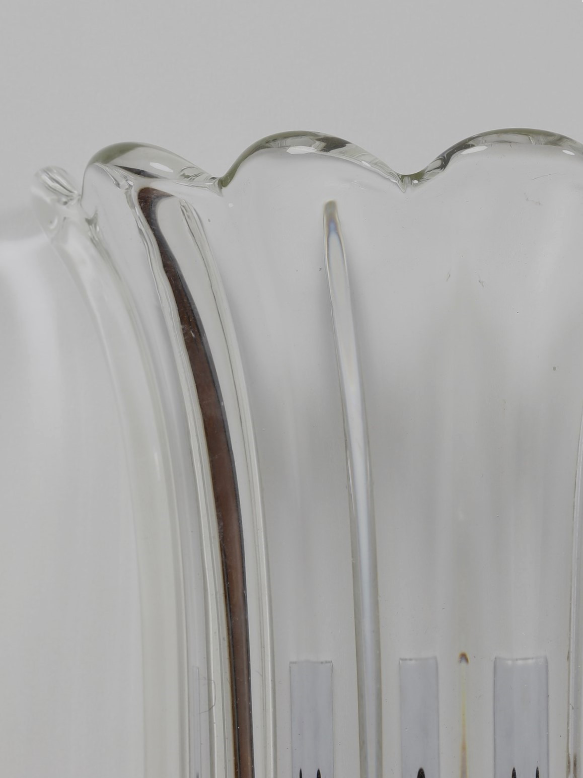 1970s -1 wall light left of the set of  4 Wall Lights in Murano Glass