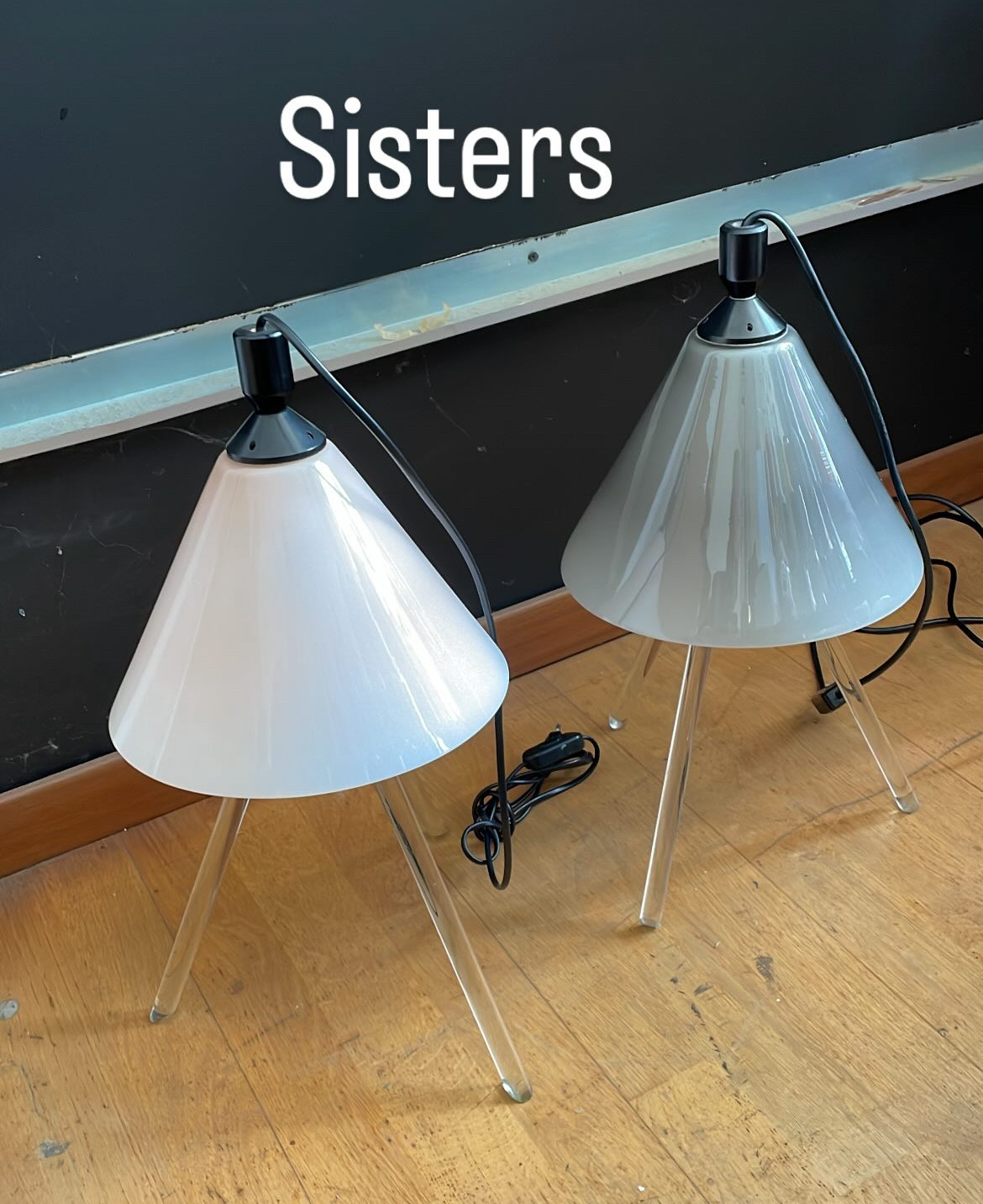 1980s - 2 Table Lamps - ALI' - by Denis Santachiara
