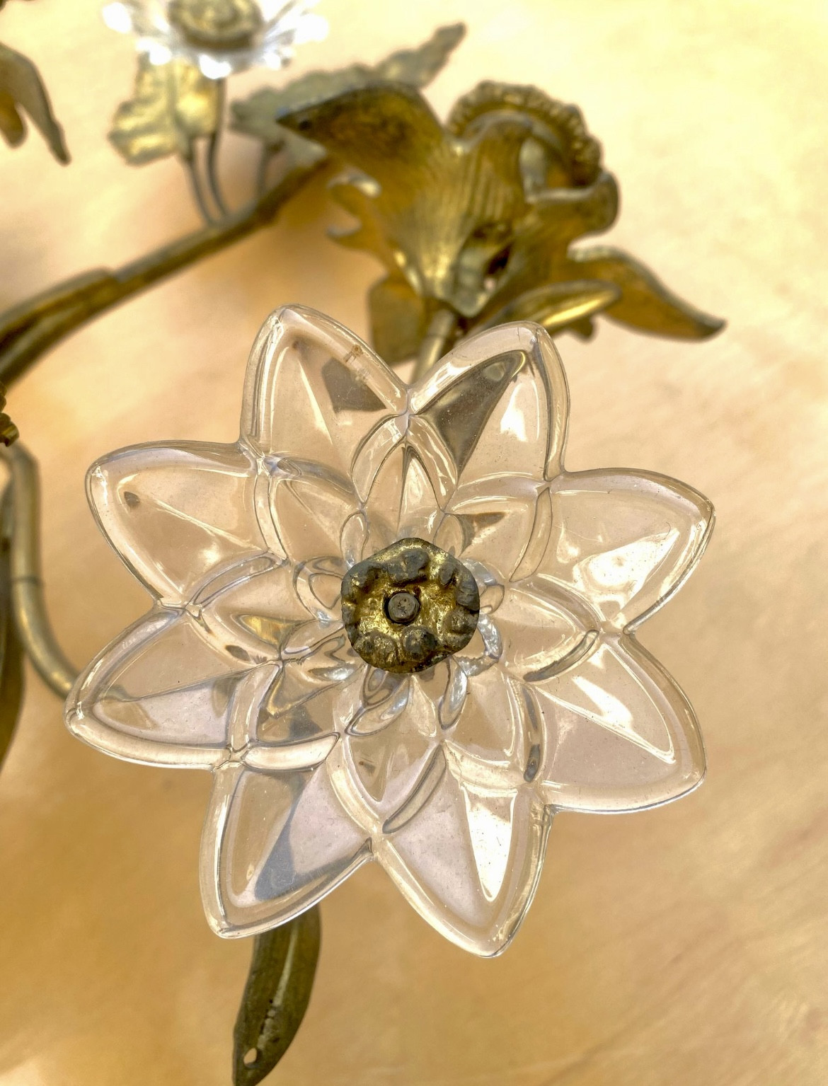 Large 1940s French Wall Lights