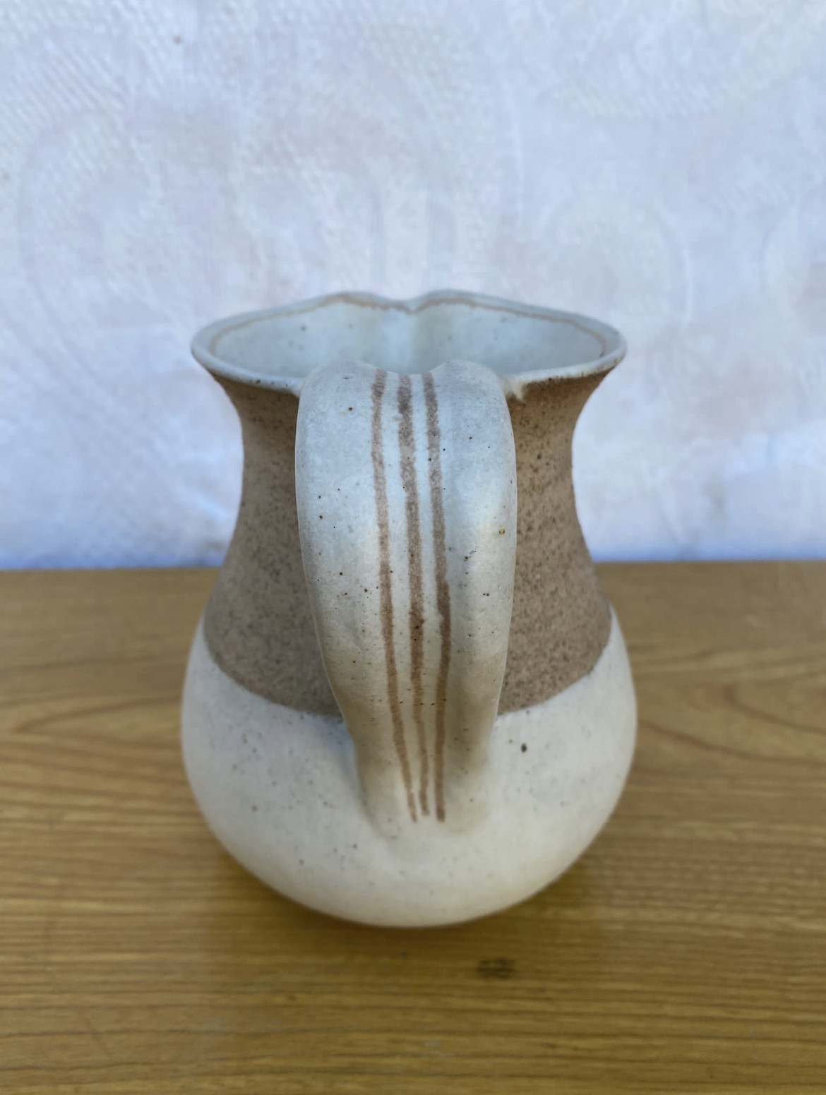 Jug and Bowl in Glazed Stoneware by Bruno gambone
