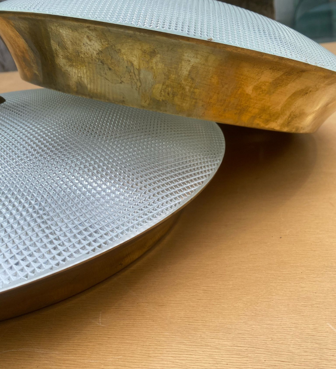 1950s Pair of Wall Lights -Flush Mounts by Stilnovo