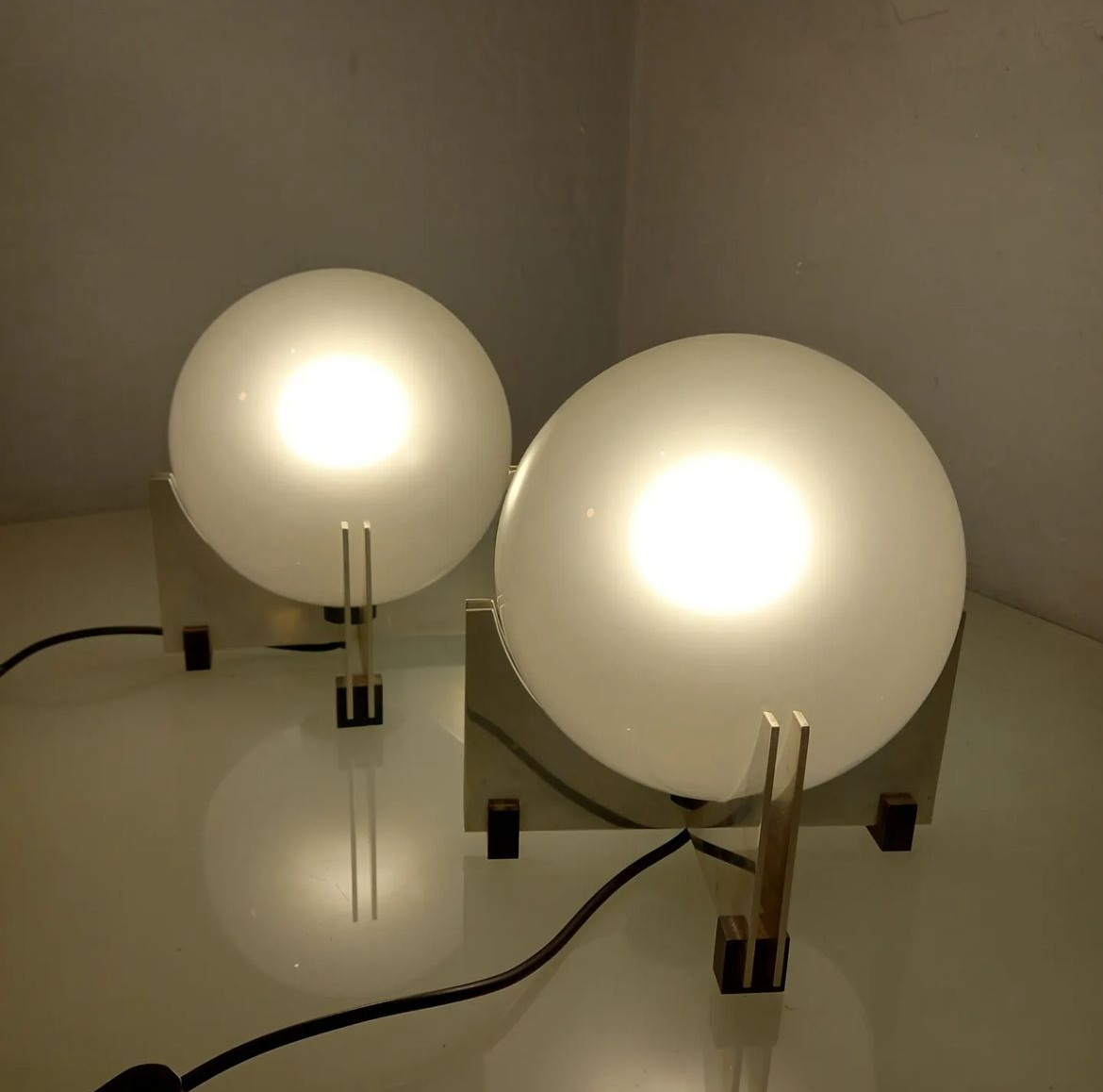 Pair of "Bull" Table Lamp by Tronconi    SOLD SOLD SOLD 