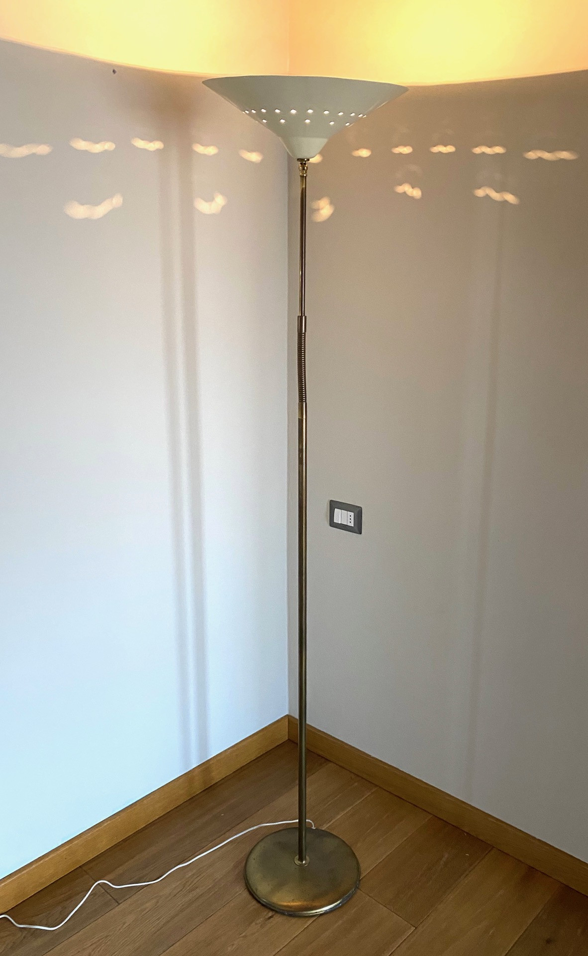 Late 1940's Italian Floor /Reading  Lamp   NOW ON SALE 