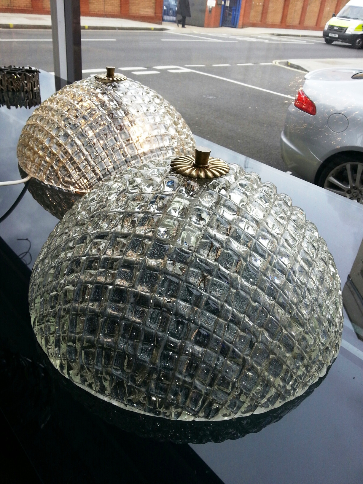 Pair of Venini Plafoniers  ONLY 1 AVAILABLE 