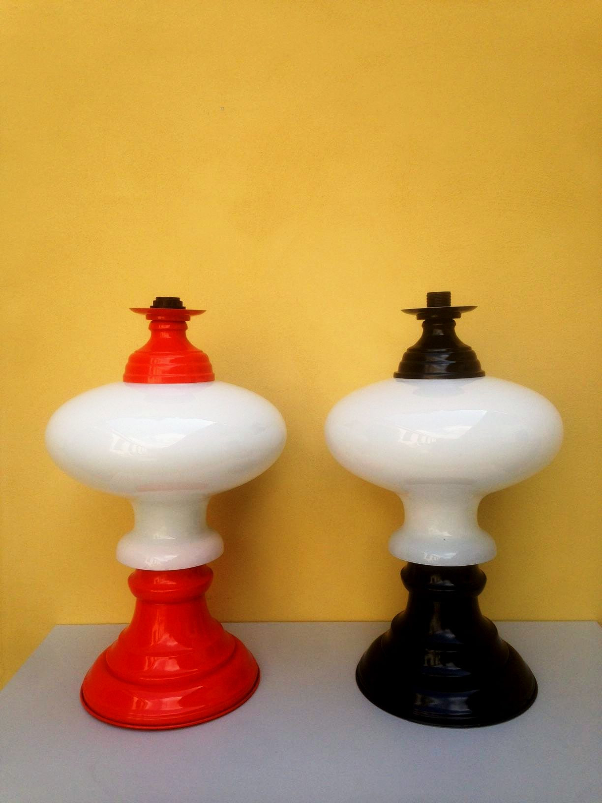 1970s. Pair of Larges Table Lamps
