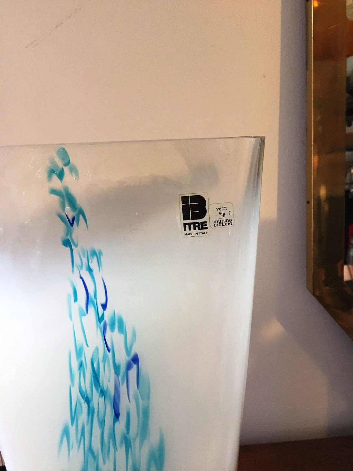 1970s Table Lamp by- ITRE-Murano Glass     ITEM ON SALE £625