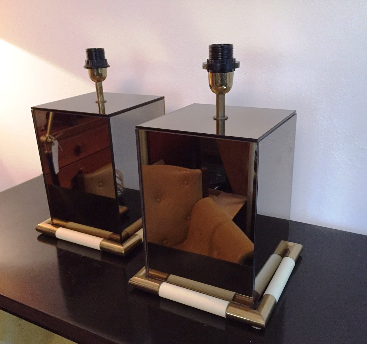 1970's Rare Pair of Tommaso Barbi Table Lamps   ITEM ON SALE £ 1600