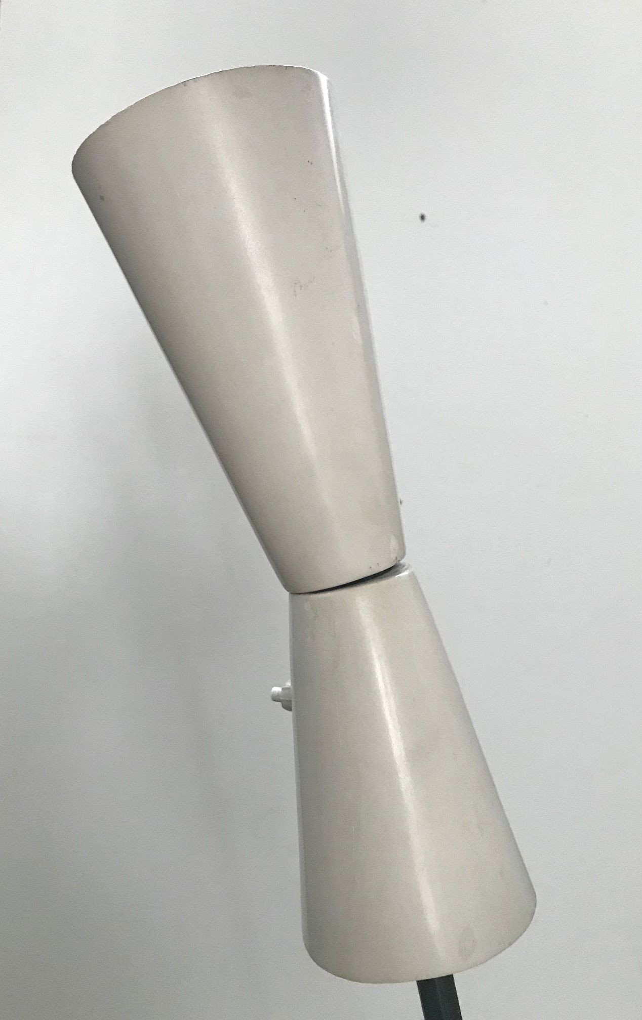 1950s Rare Tall Stilnovo Floor Lamp