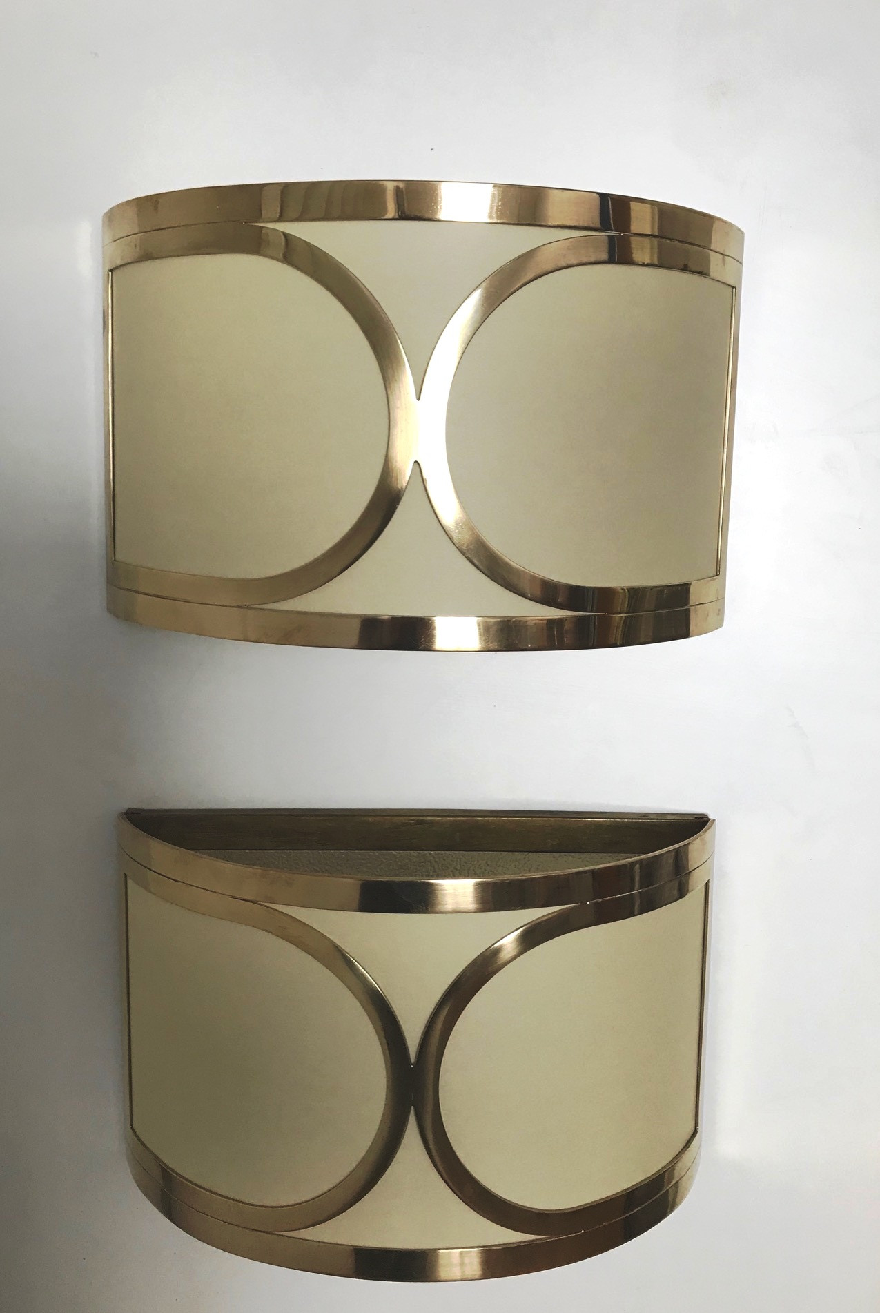 Set of Seven 1970s Wall Lights by Zeroquattro