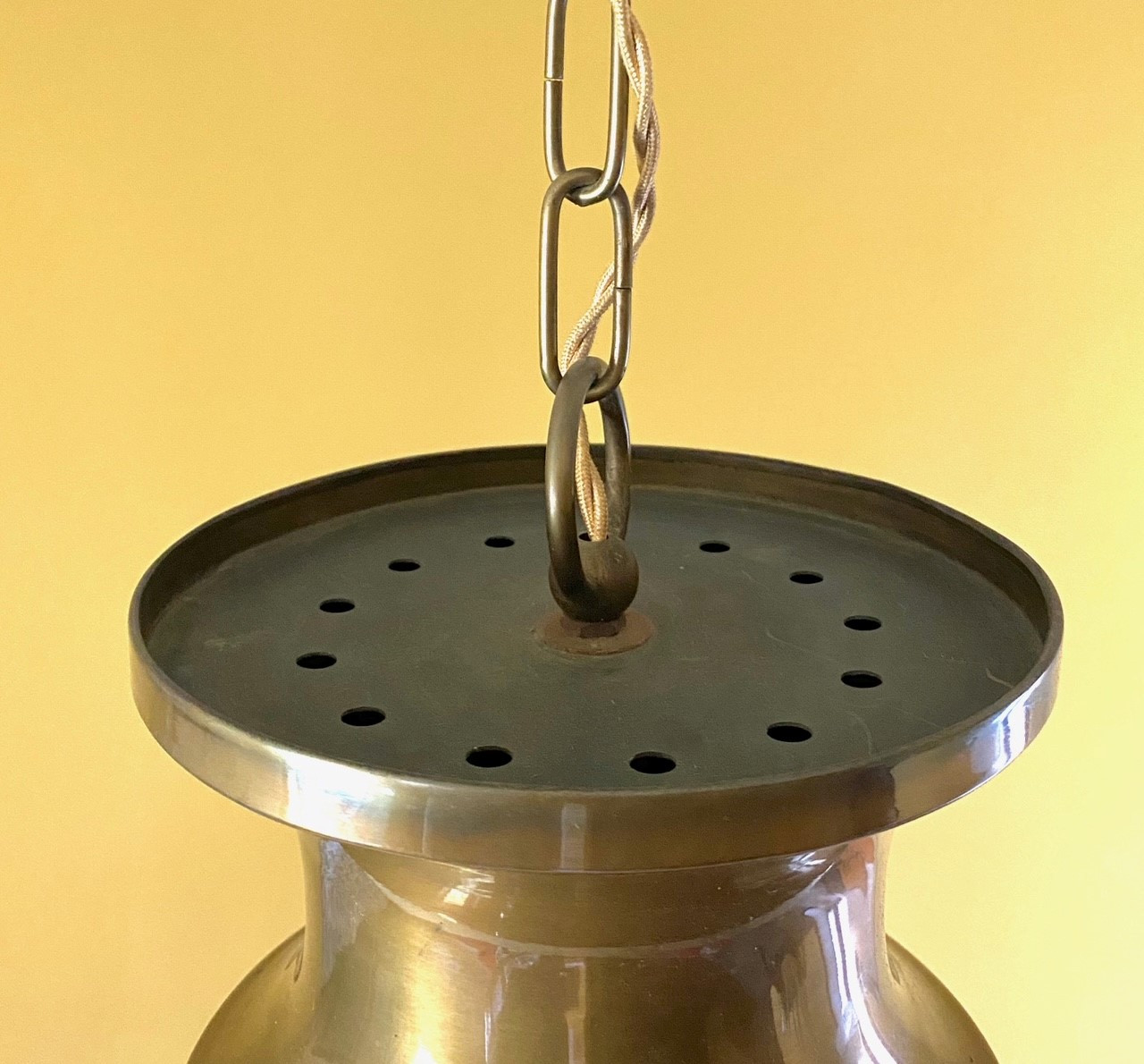 1950s Pair of Italian Lanterns attr. Lumen