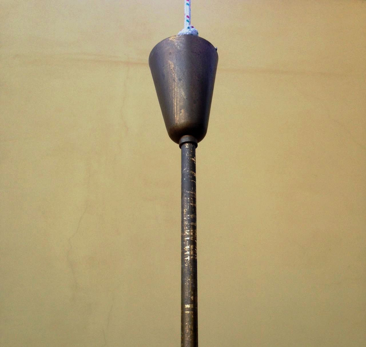 Late 1950's Small Ceiling Light In The Style Of Fontana Arte