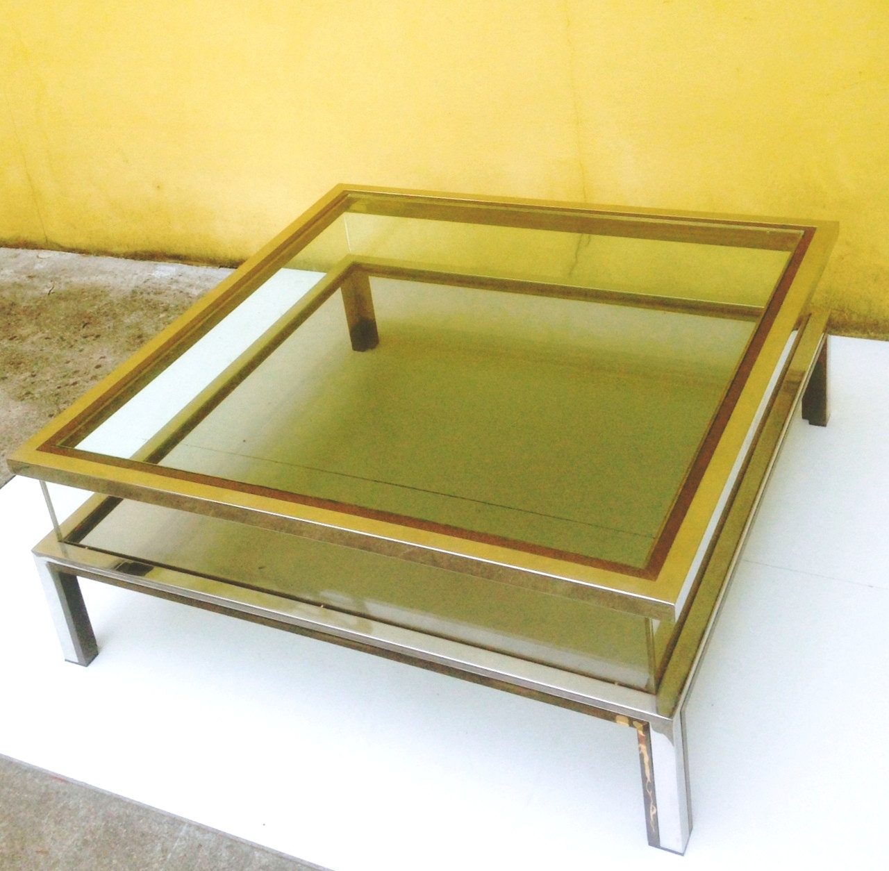 1970s Coffee Table with sliding top by Romeo Rega    NOW ON SALE £.1250-