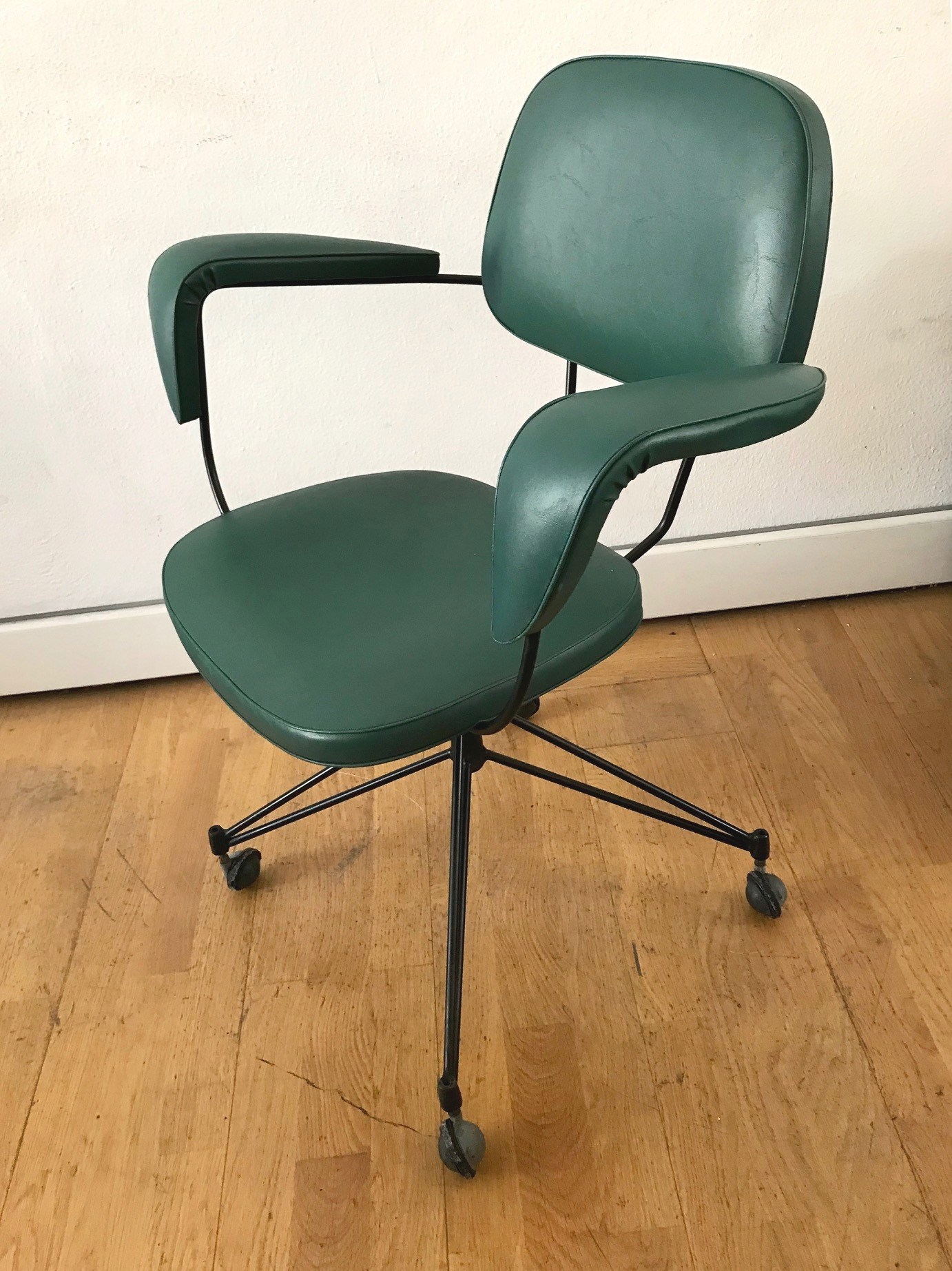 Rare 1950s - Swivel Desk Chair    SOLD SOLD SOLD
