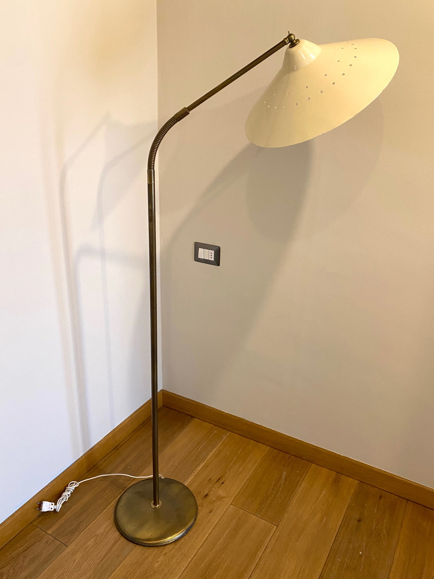 Late 1940's Italian Floor /Reading  Lamp   NOW ON SALE 