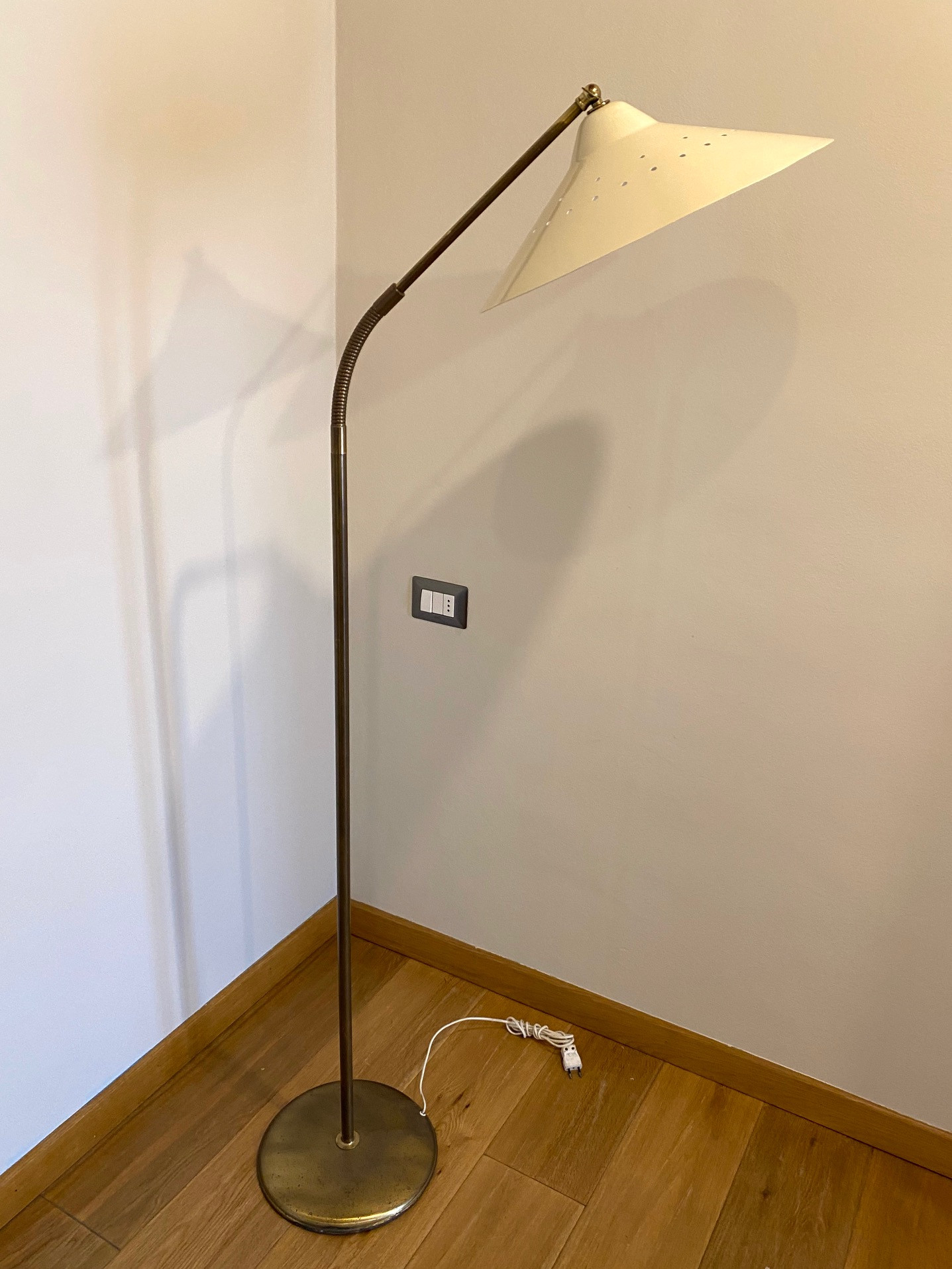 Late 1940's Italian Floor /Reading  Lamp   NOW ON SALE 