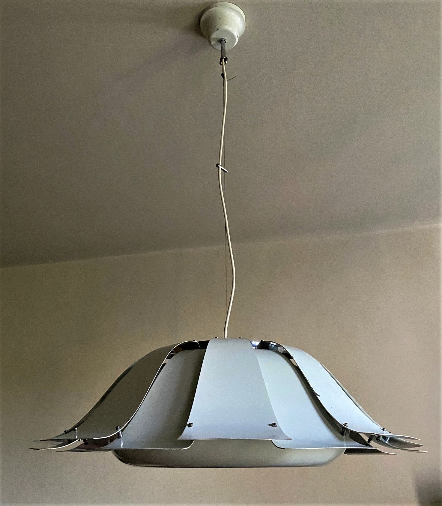 Space Age  Ceiling Light by E. Tronconi