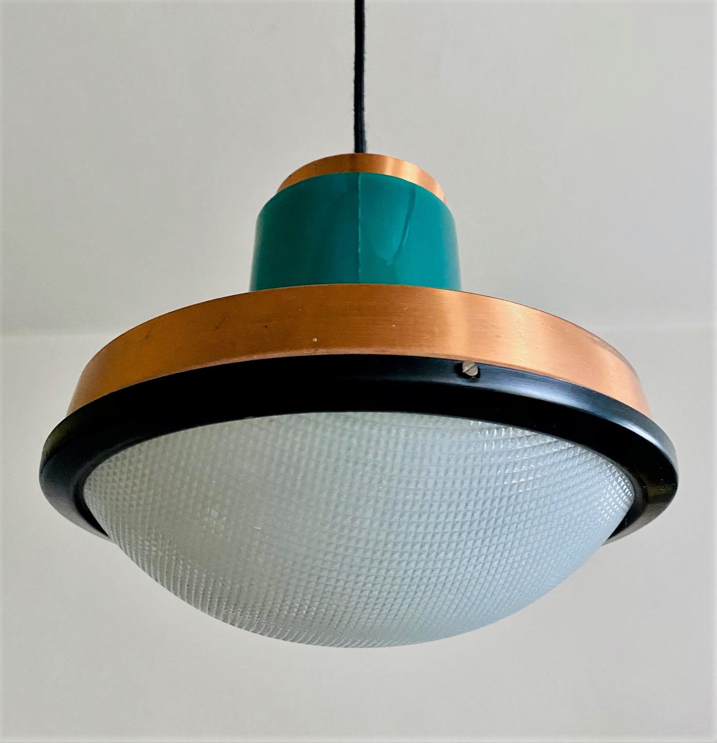 Late 1950S PAIR OF STILNOVO PENDANTS /FLUSH MOUNTS 