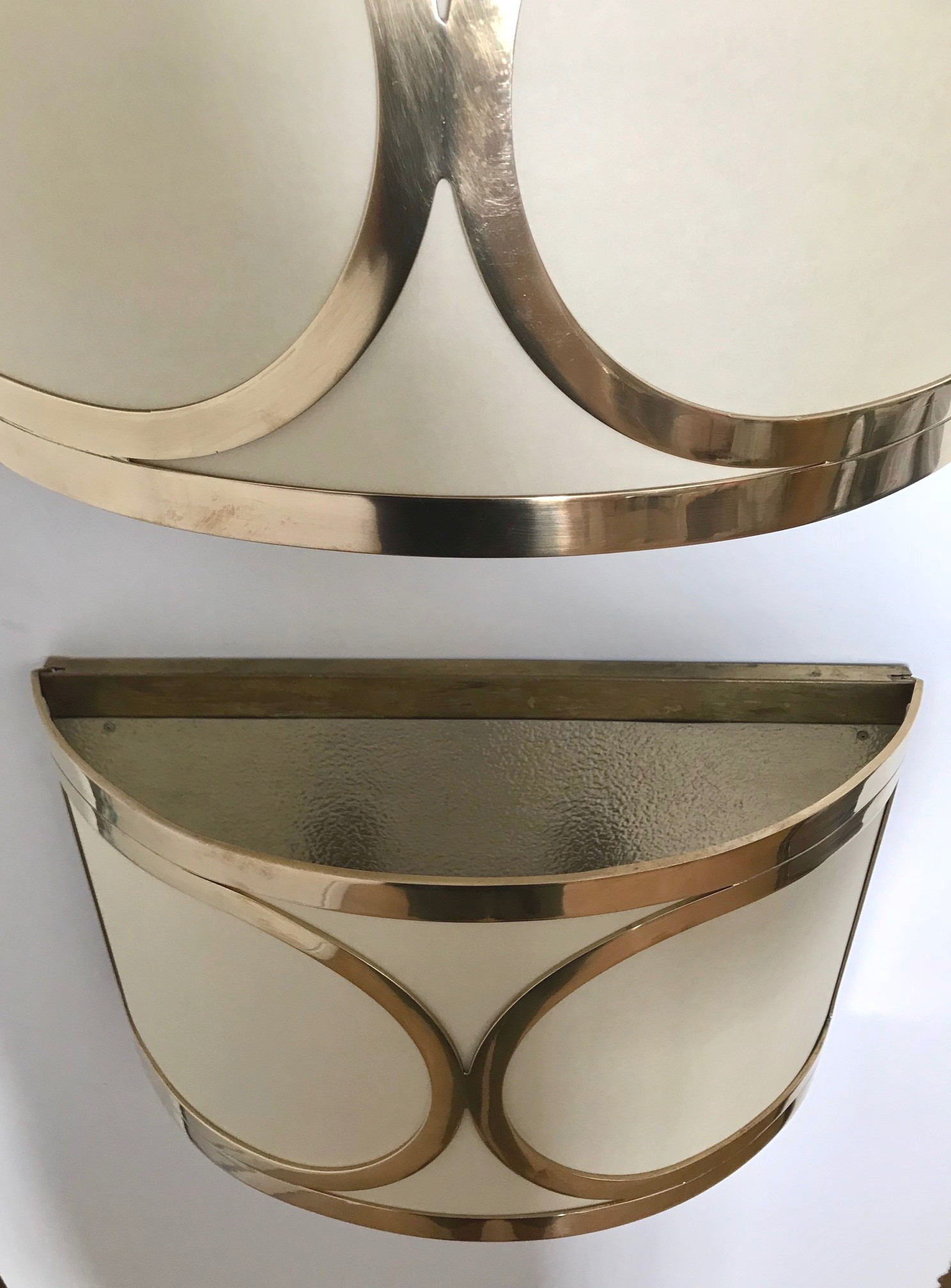 Set of Seven 1970s Wall Lights by Zeroquattro