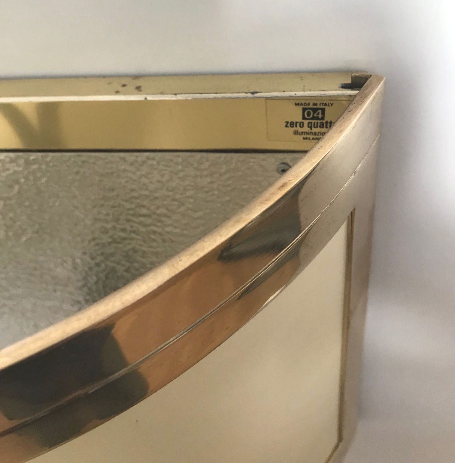 Set of Seven 1970s Wall Lights by Zeroquattro