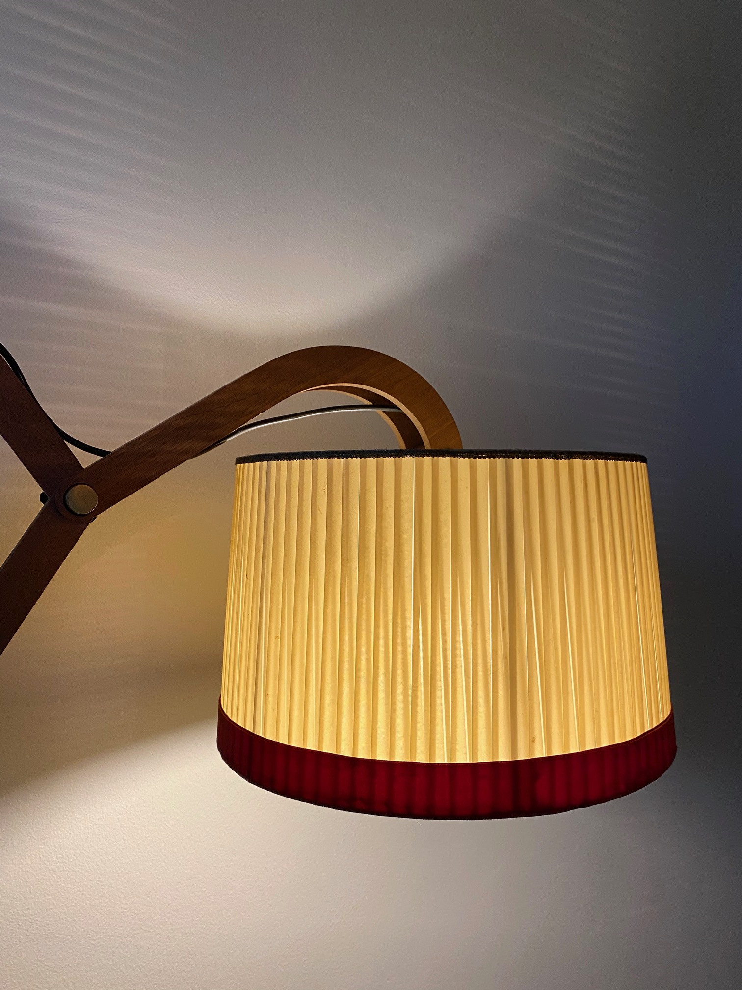 Amazing Large Extensible 1960s  Wall Light
