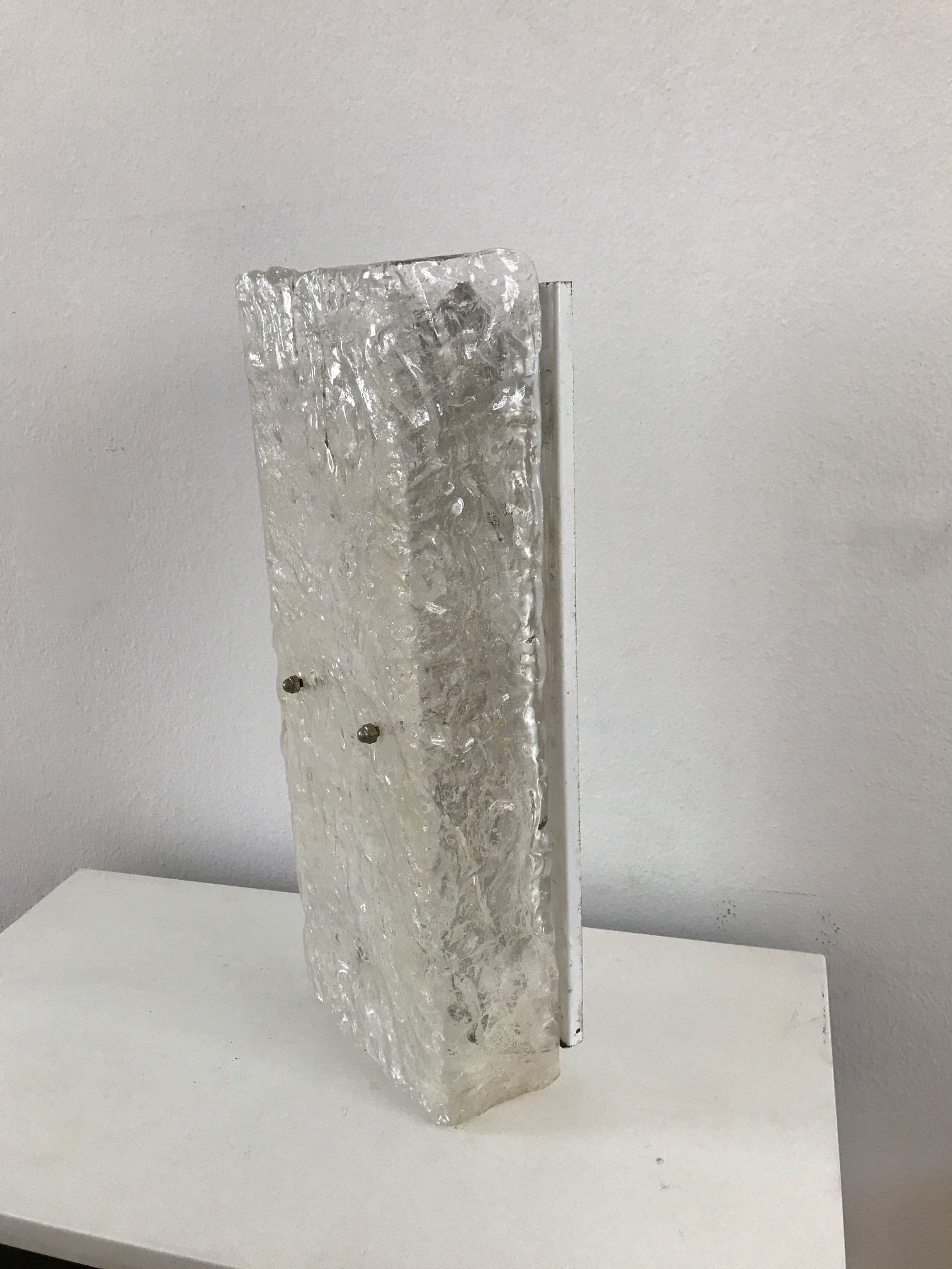  1970s  Large Wall Light by Mazzega  