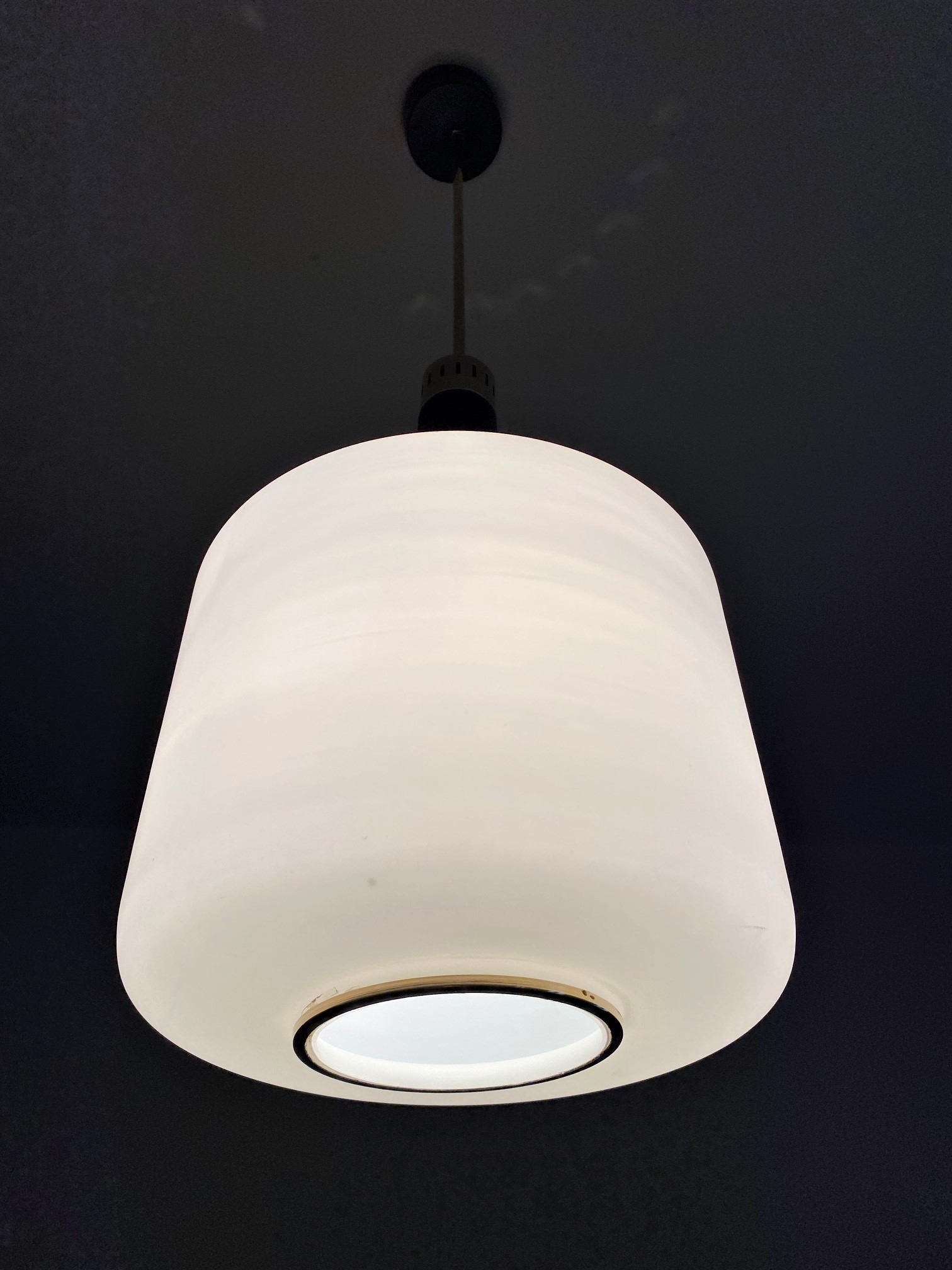 Stilnovo (Attributed) Pair of 50s  Pendants    1 AVAILABLE 