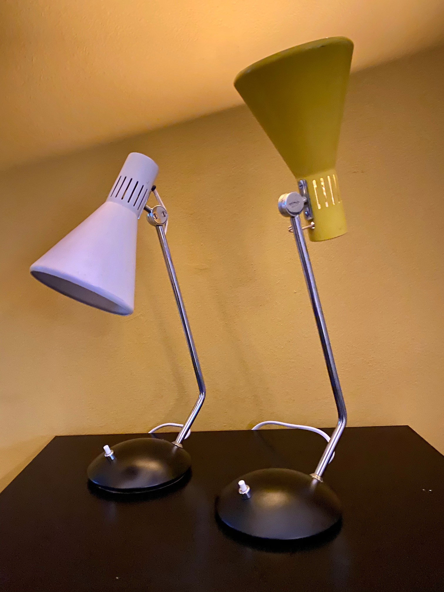 1960s  Table/Desk Lamps by Stilnovo