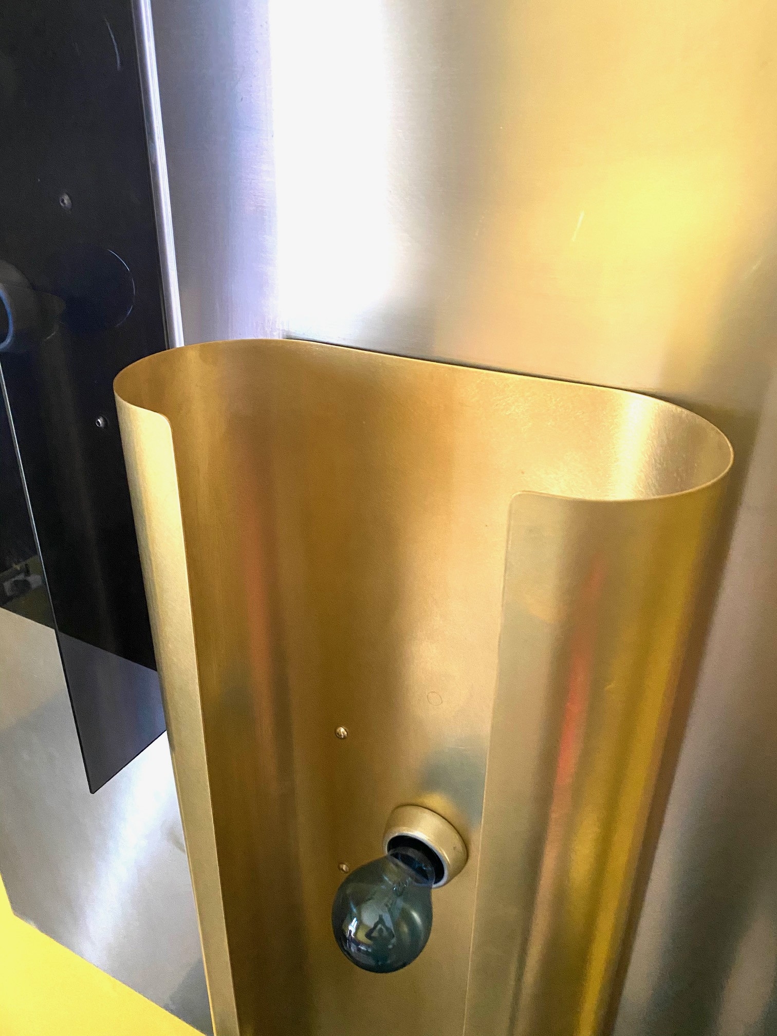 1970s  Large Italian Decorative Light Panel /Wall Light 