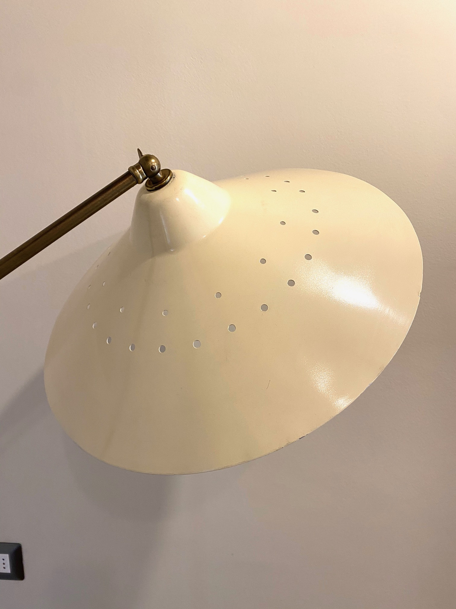 Late 1940's Italian Floor /Reading  Lamp   NOW ON SALE 