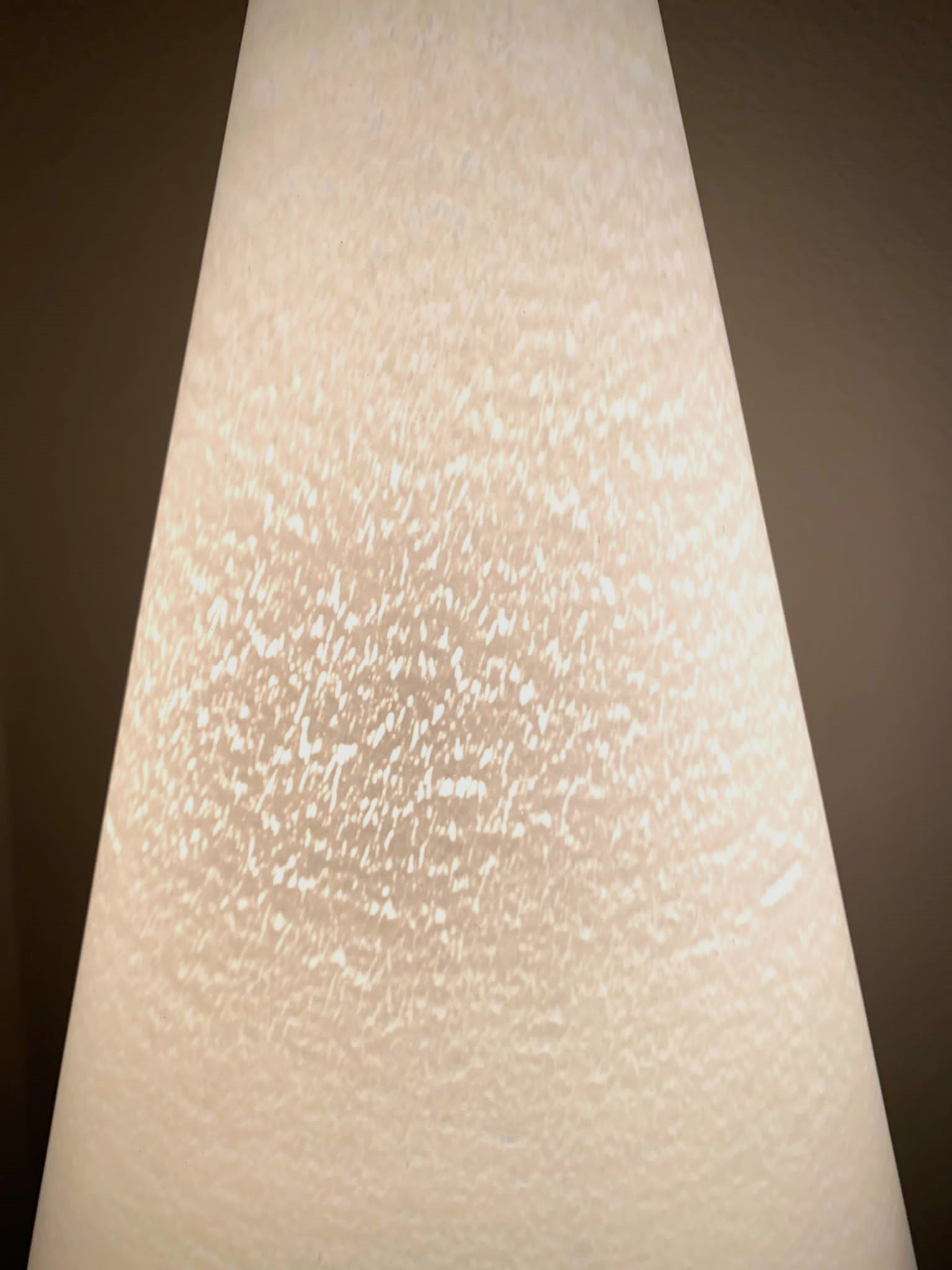 1970s Very Tall Murano Glass Lamp