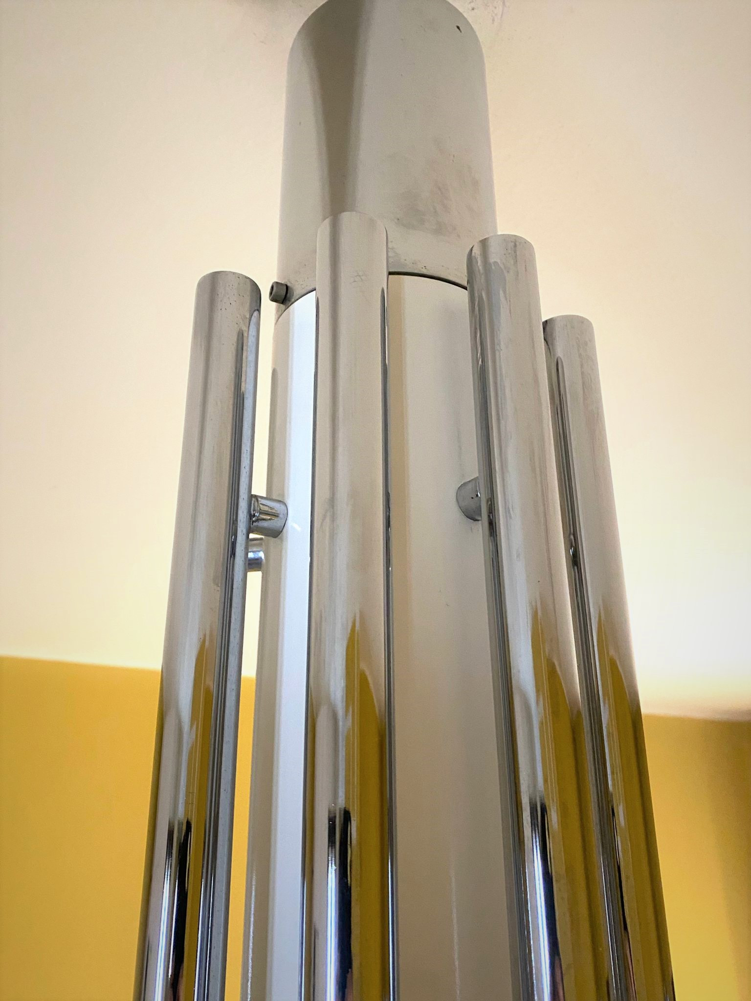 Late 1960s - Space Age - Italian Ceiling Light 