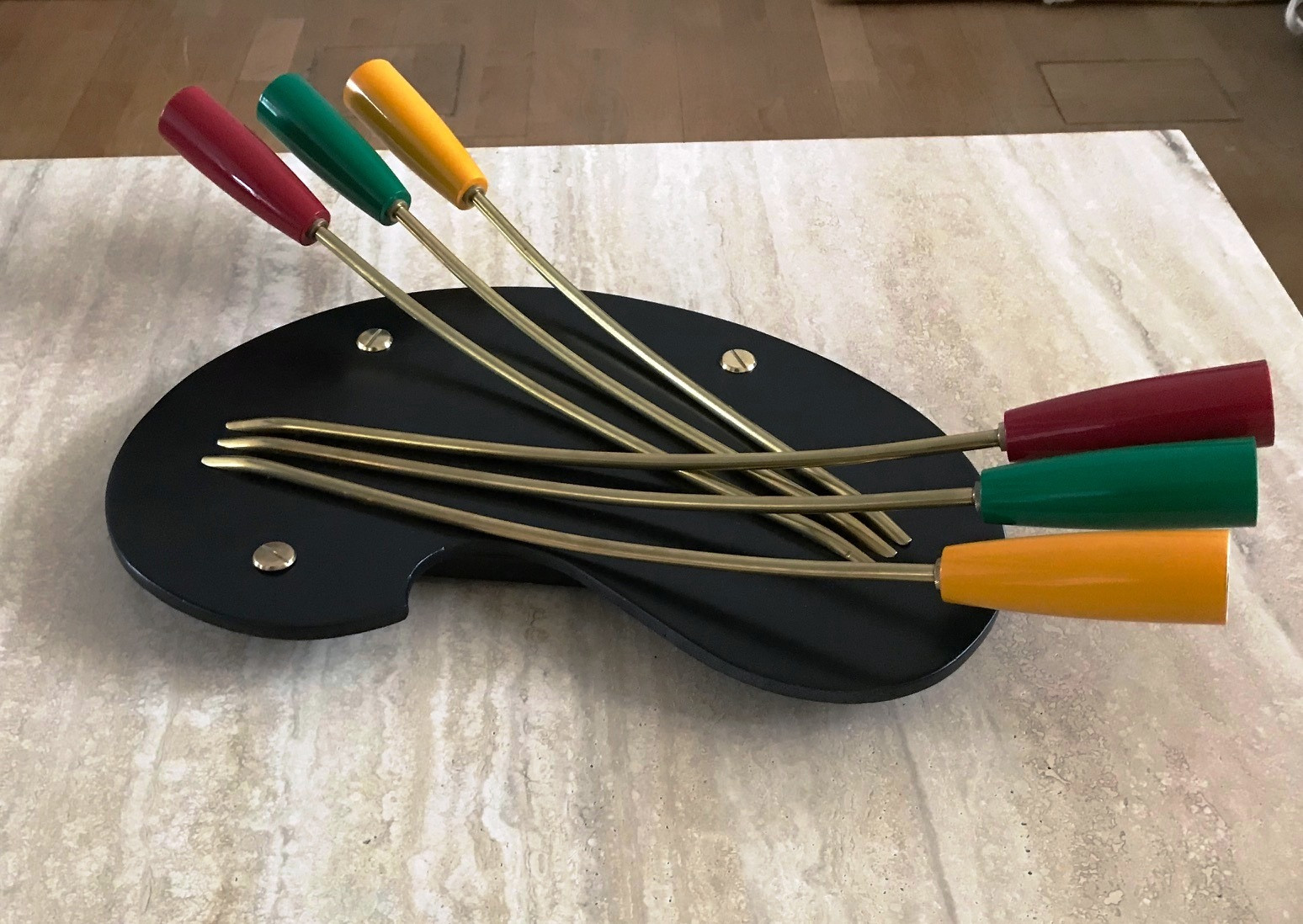 Palette - 1950s Large  Wall Light 