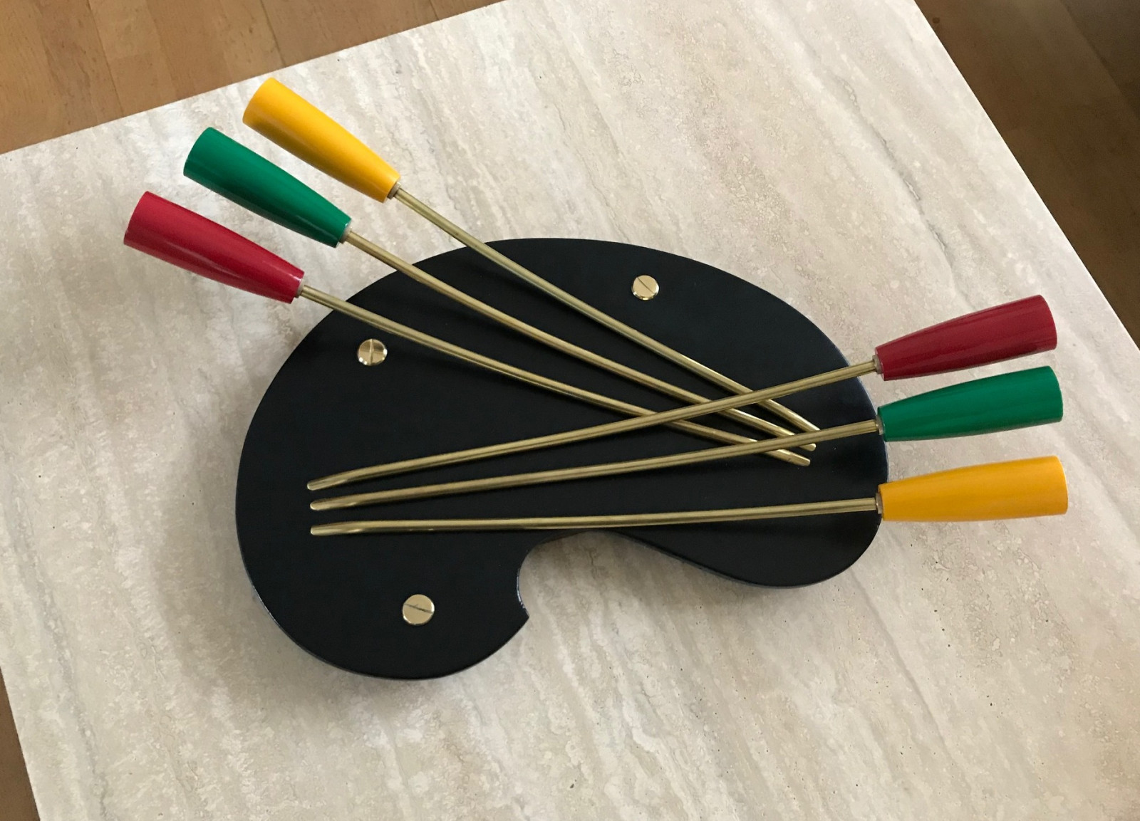 Palette - 1950s Large  Wall Light 