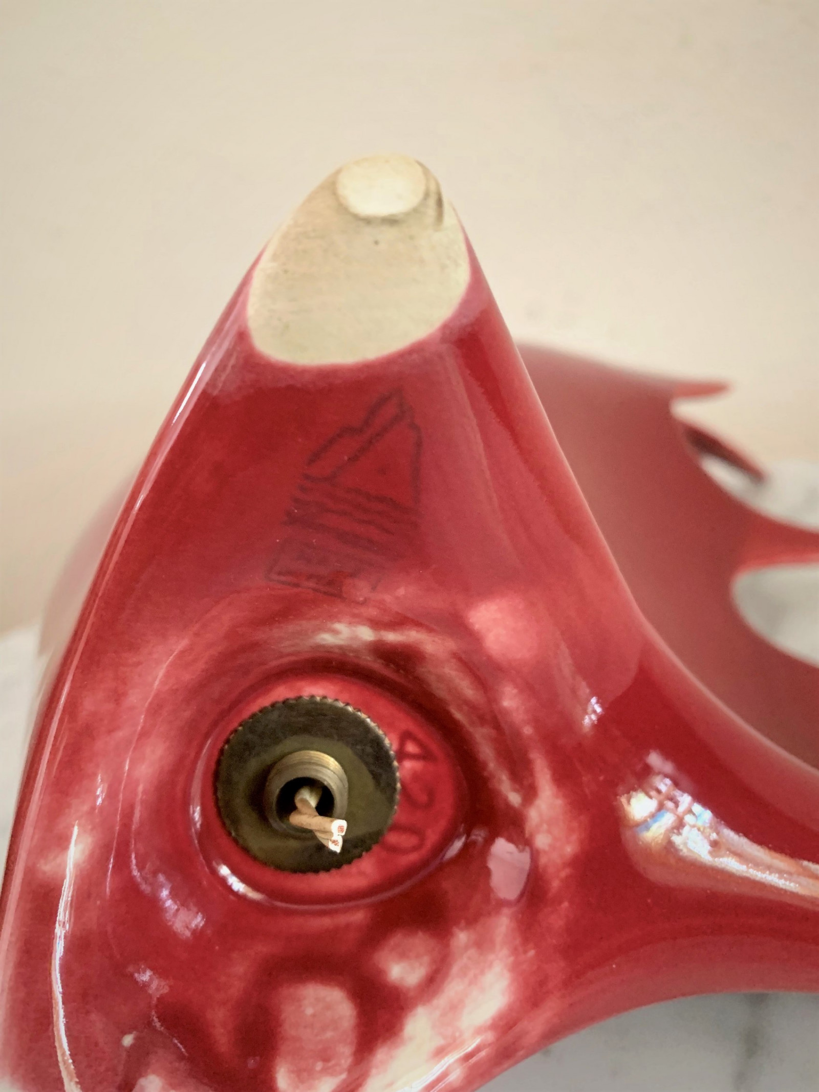 1950s Conchiglia Lamp by Antonia Campi