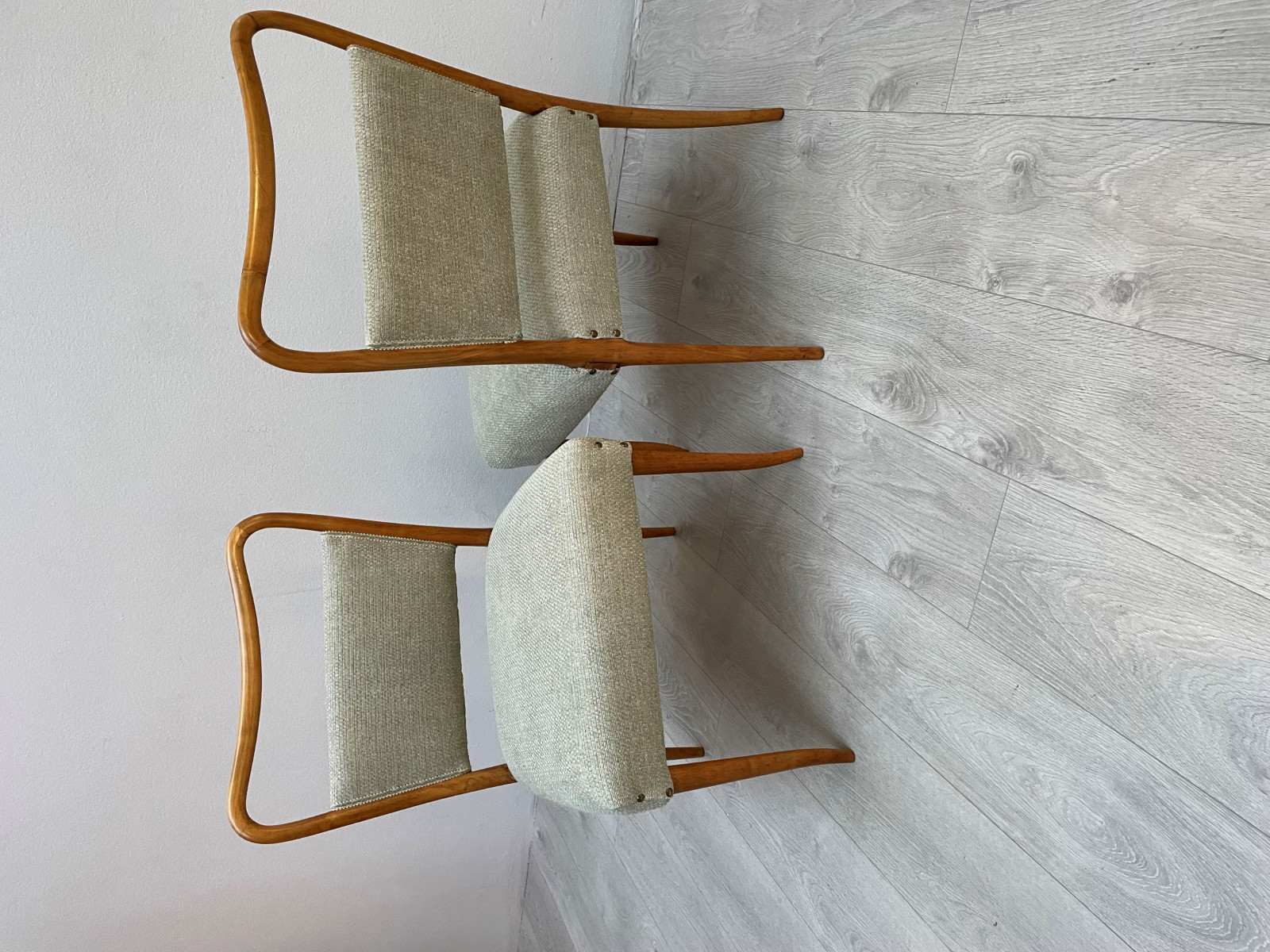 1950s Pair of Small Armchairs attr. to G.Ulrich