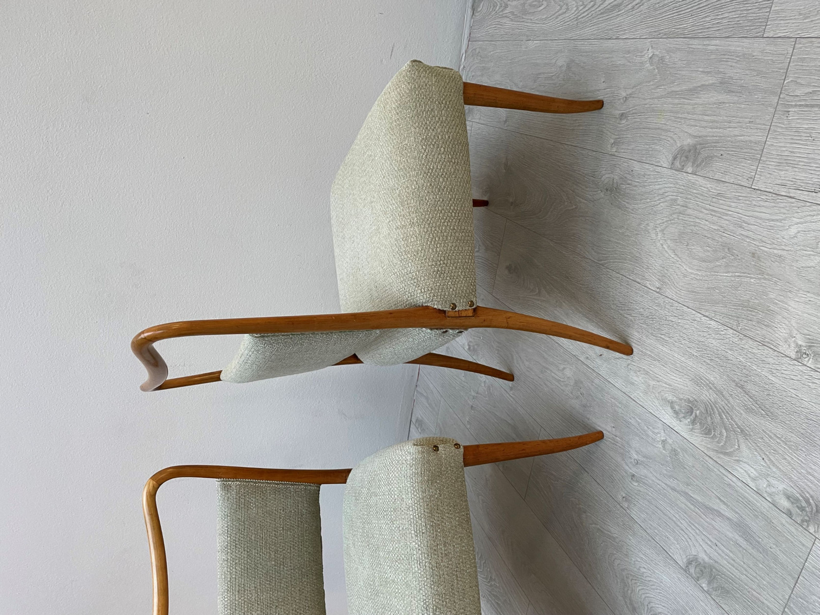 1950s Pair of Small Armchairs attr. to G.Ulrich