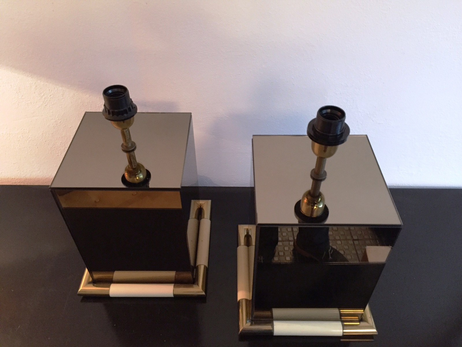 1970's Rare Pair of Tommaso Barbi Table Lamps   ITEM ON SALE £ 1600